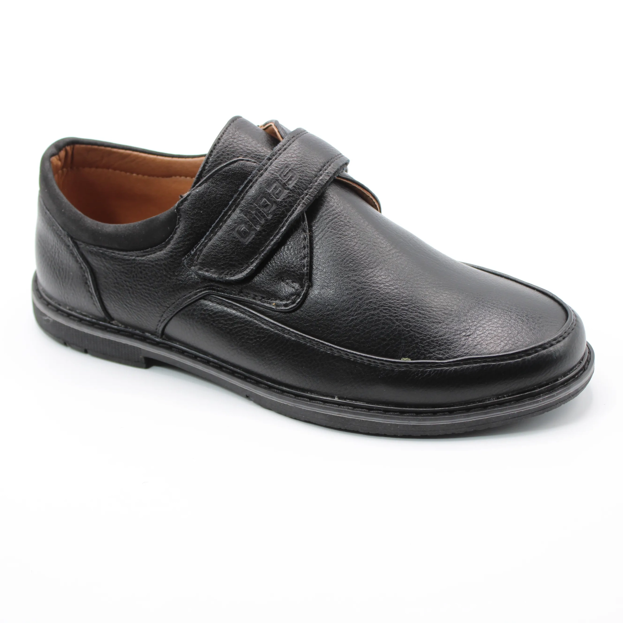 Детские осенние туфли черного цвета OLIPAS BS06-254