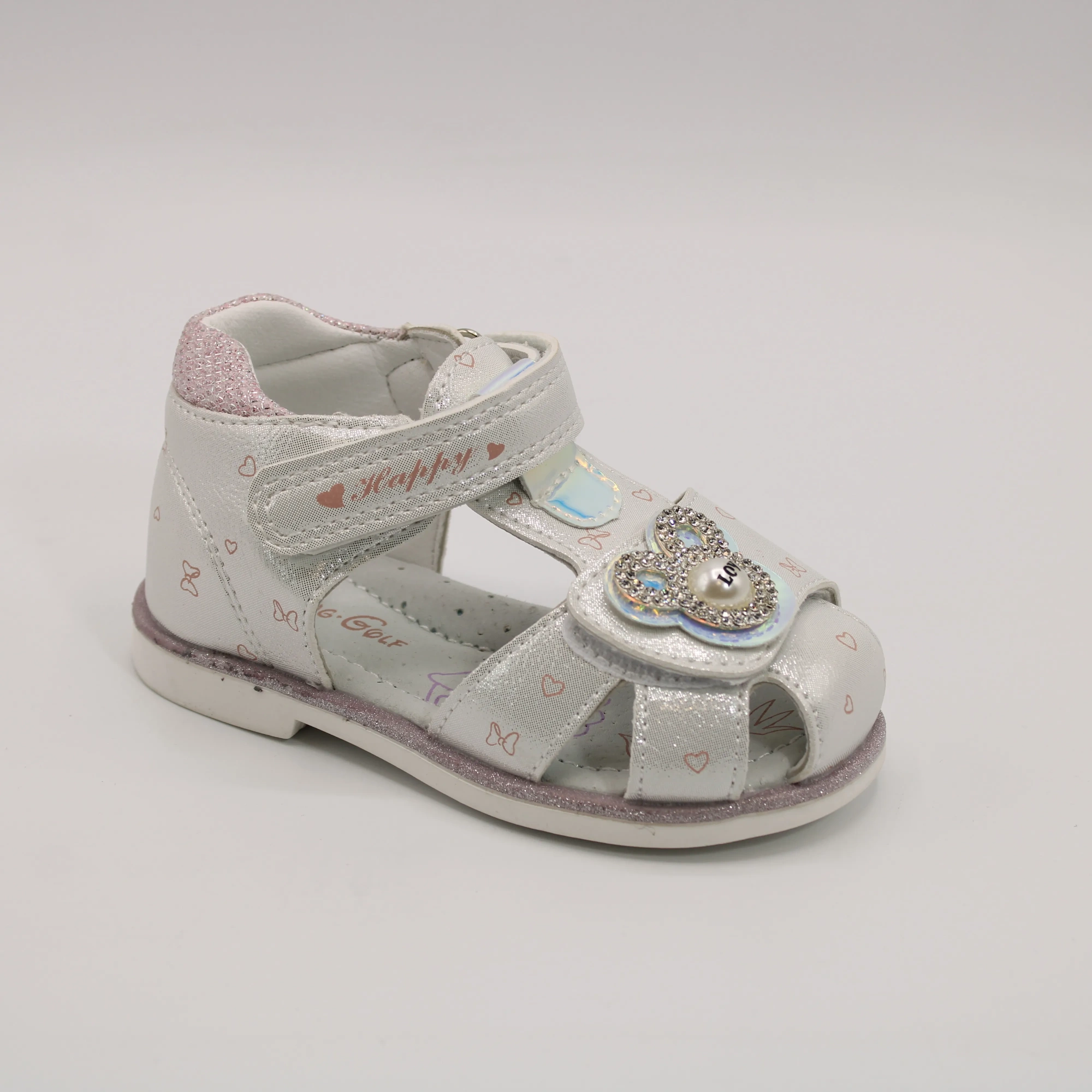 Детские босоножки цвета мультиколор JONG.GOLF BS03-3166