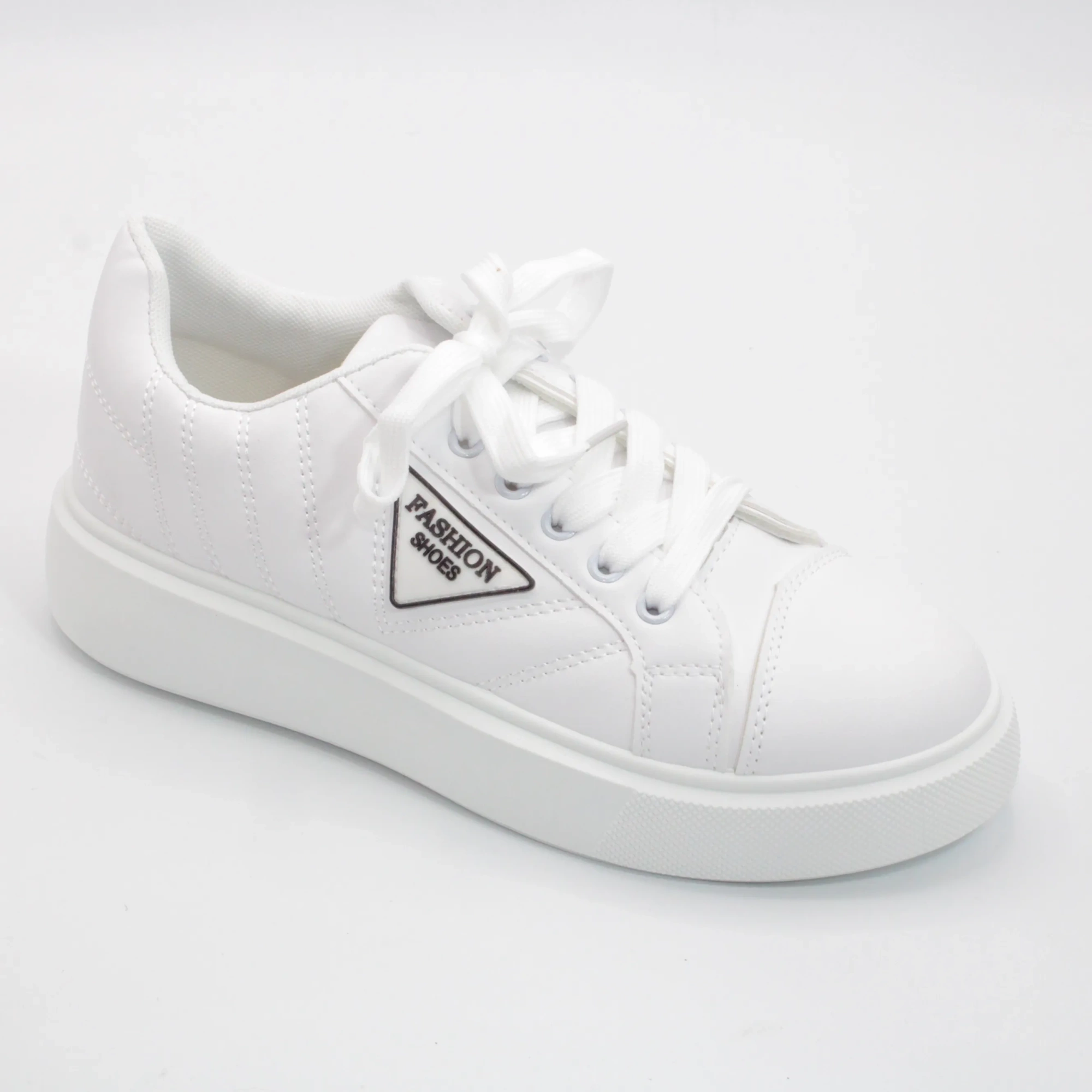 Женские кеды белого цвета белого цвета DINO ALBAT BS02-1225