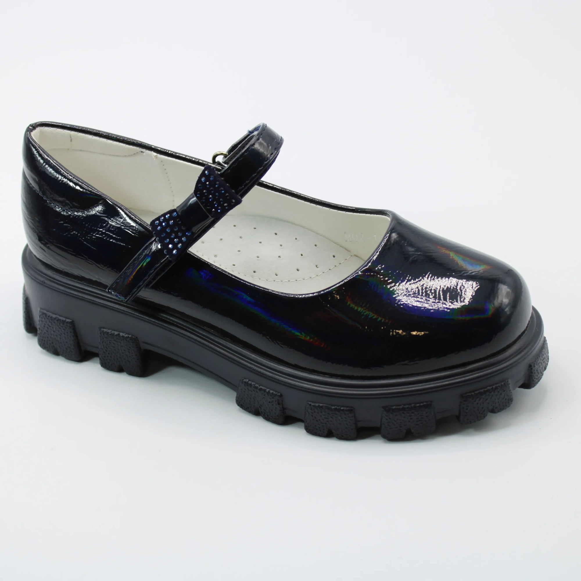 Детские осенние туфли синего цвета КУМИР BS03-2297