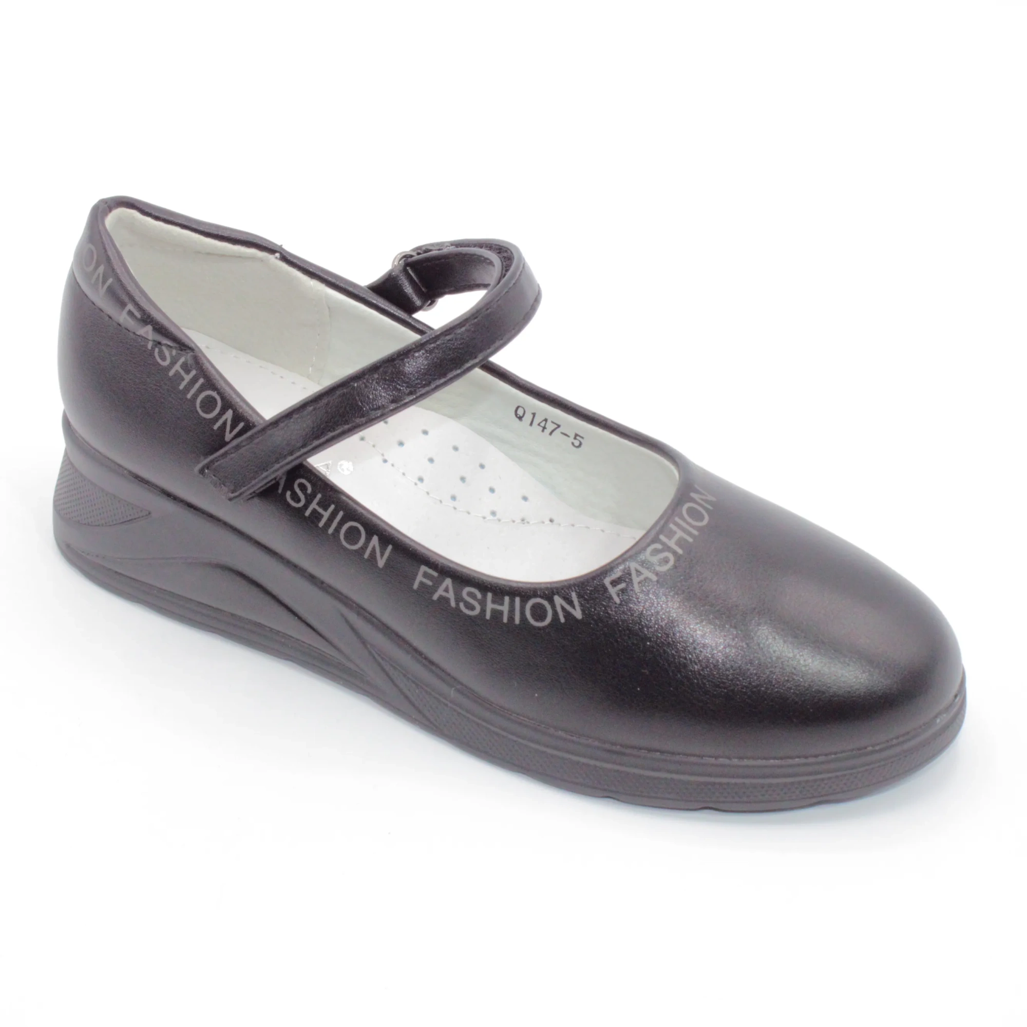 Детские туфли черного цвета ИРИНА BS06-796