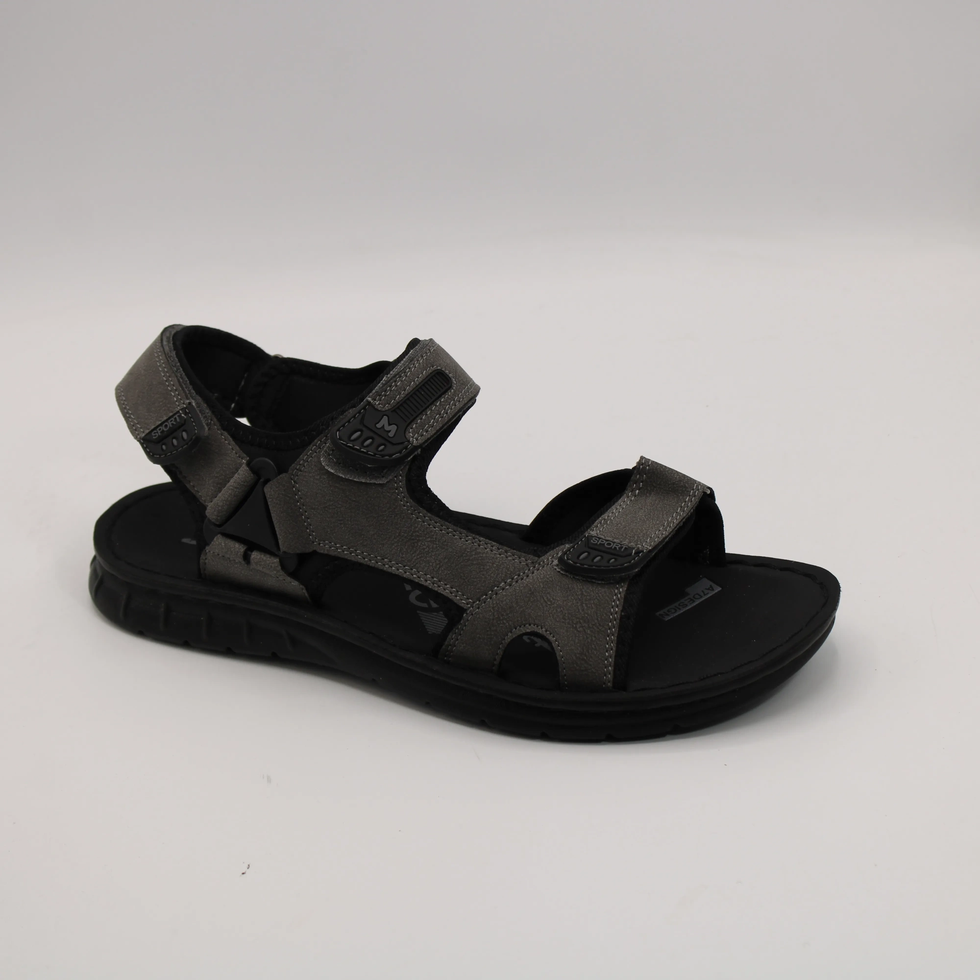 Мужские босоножки серого цвета SPORT BS02-1687