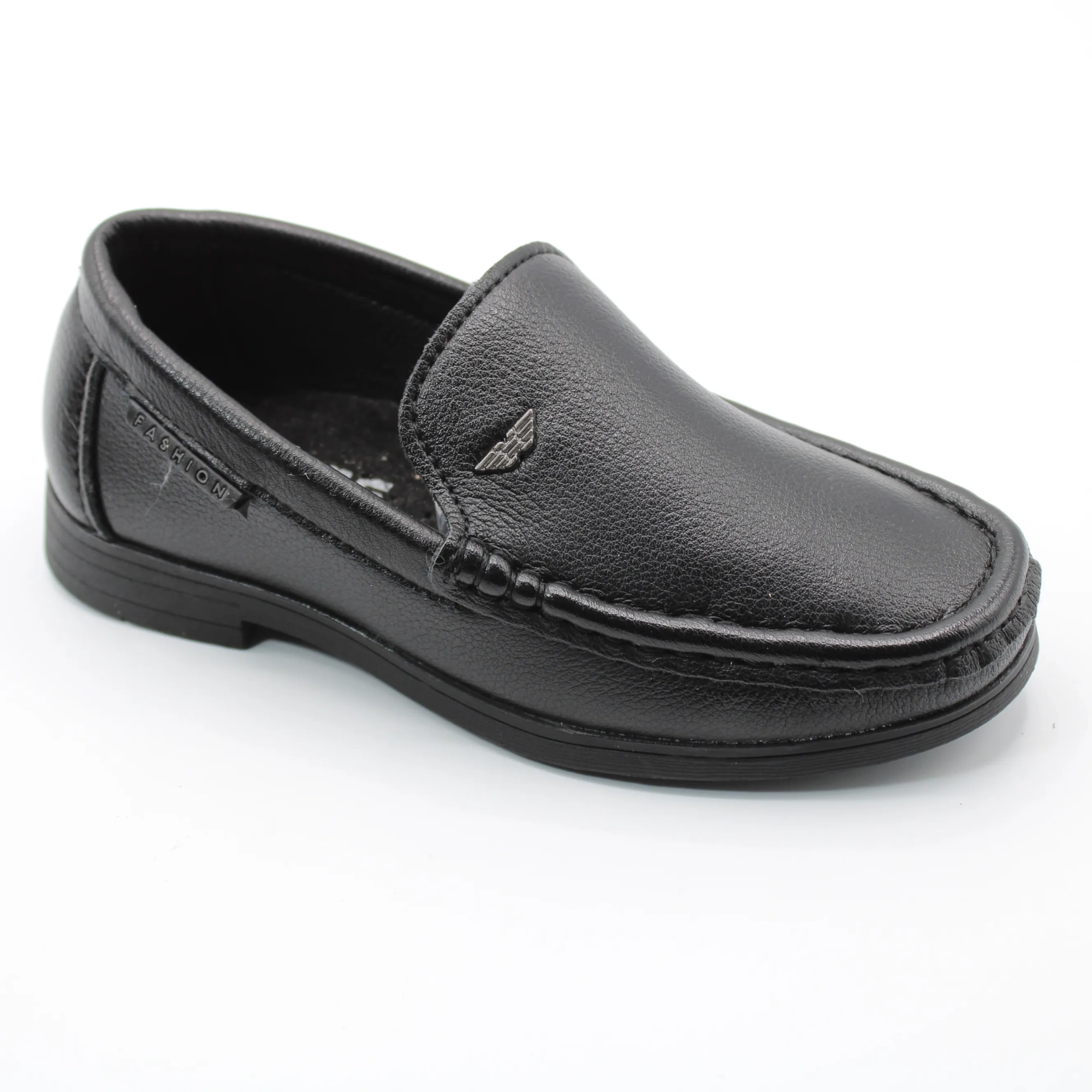 Детские осенние туфли черного цвета OLIPAS BS06-357