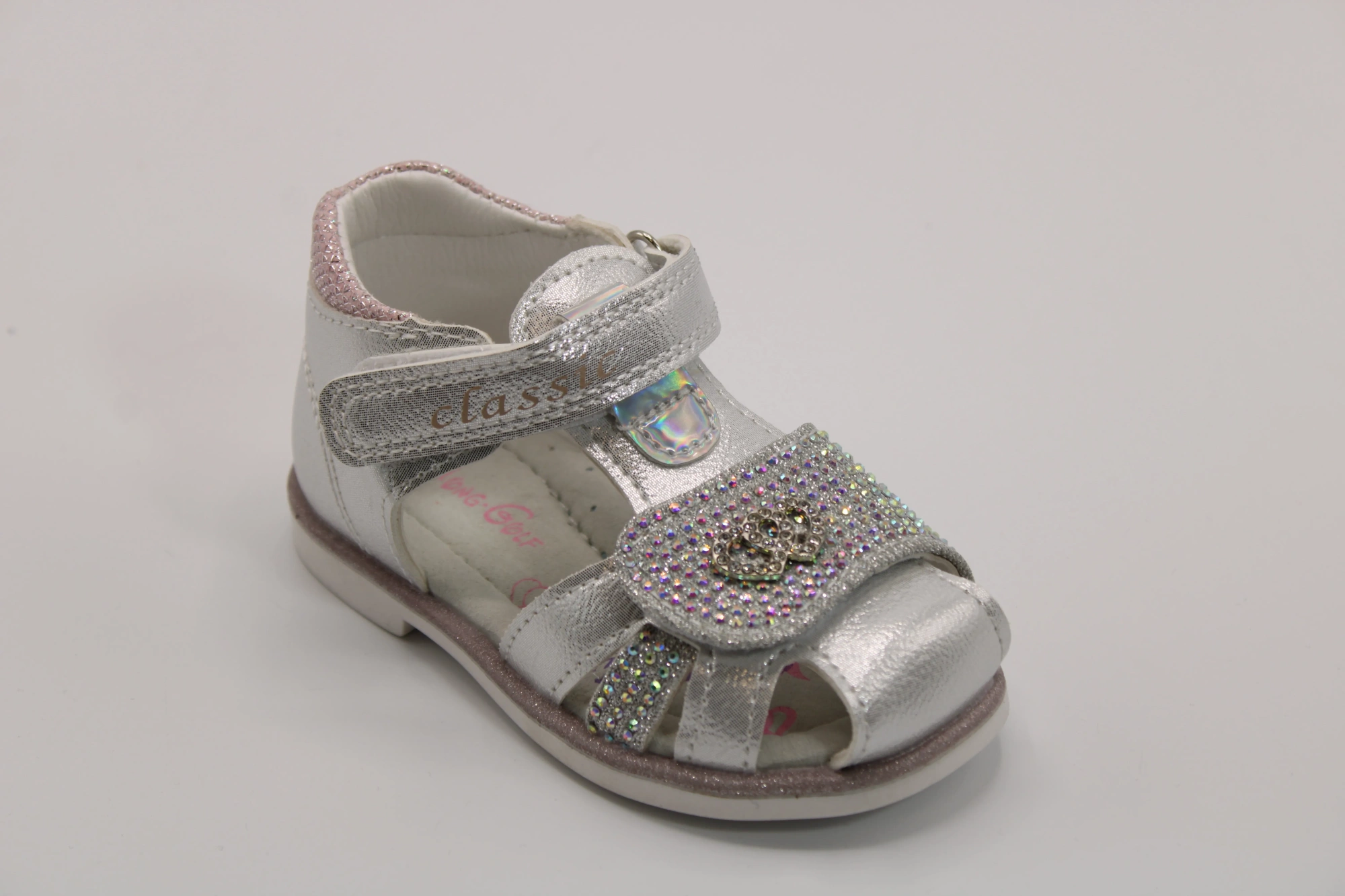 Детские босоножки белого цвета белого цвета JONG.GOLF BS05-469