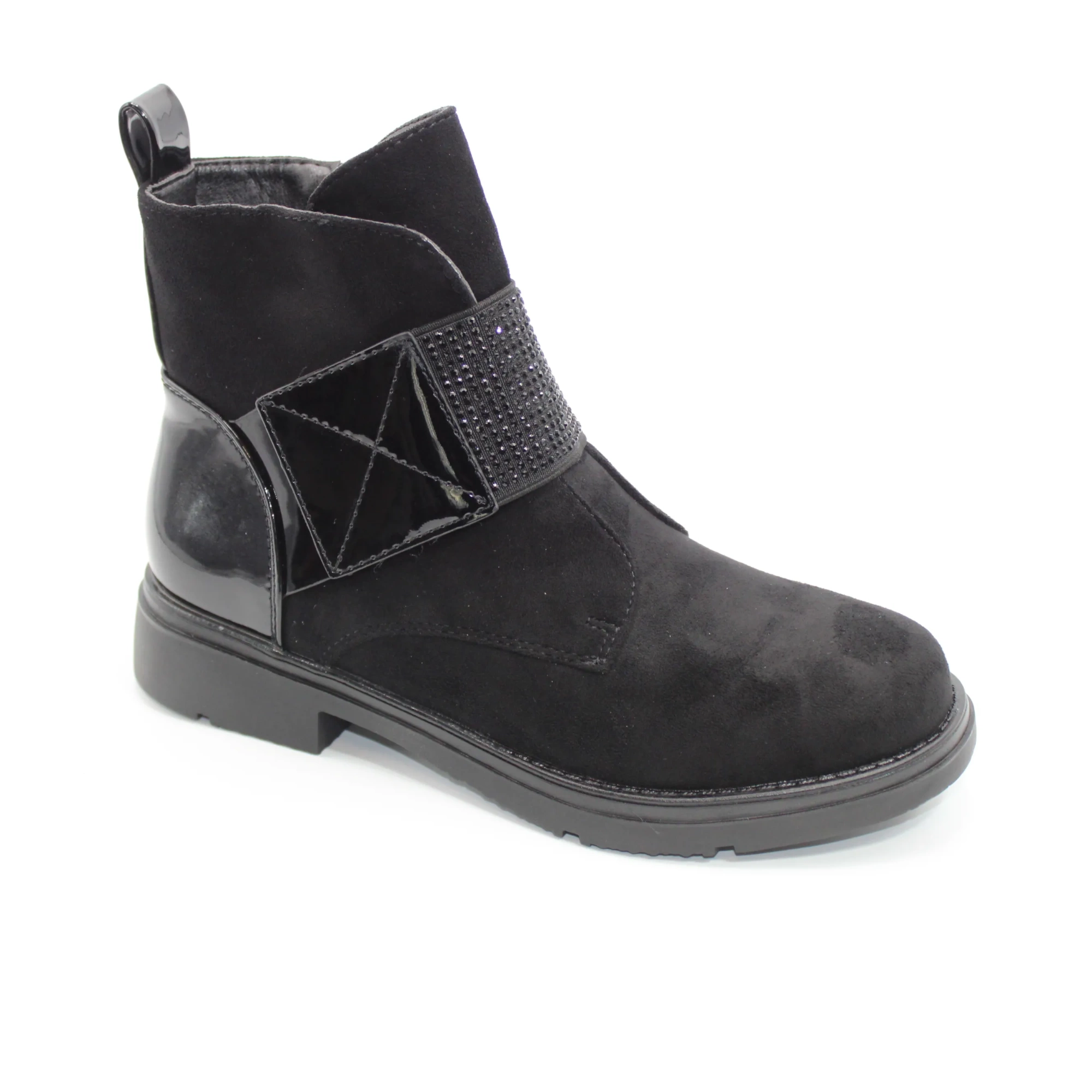 Детские ботинки черного цвета BESSKY BS06-898