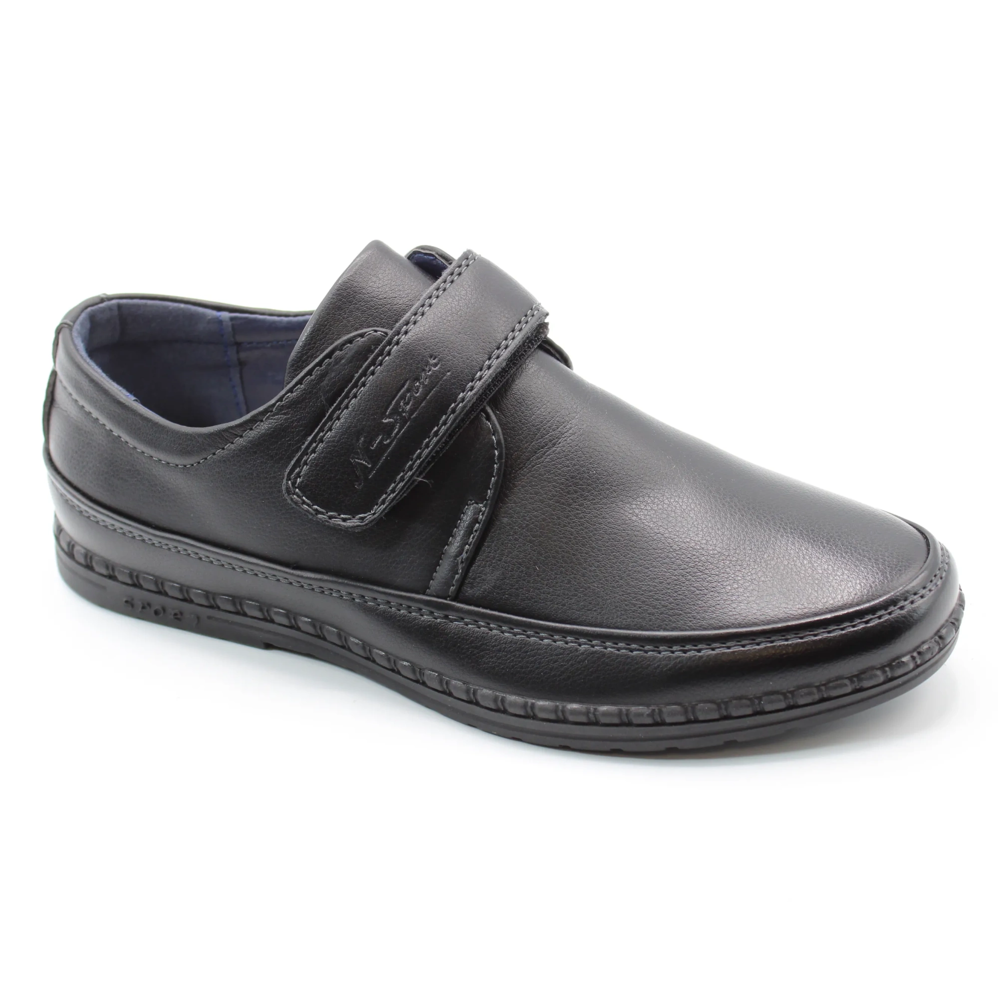 Детские осенние туфли черного цвета М+Д BS03-2298