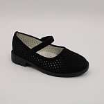Детские туфли черного цвета BESSKY BS06-1151