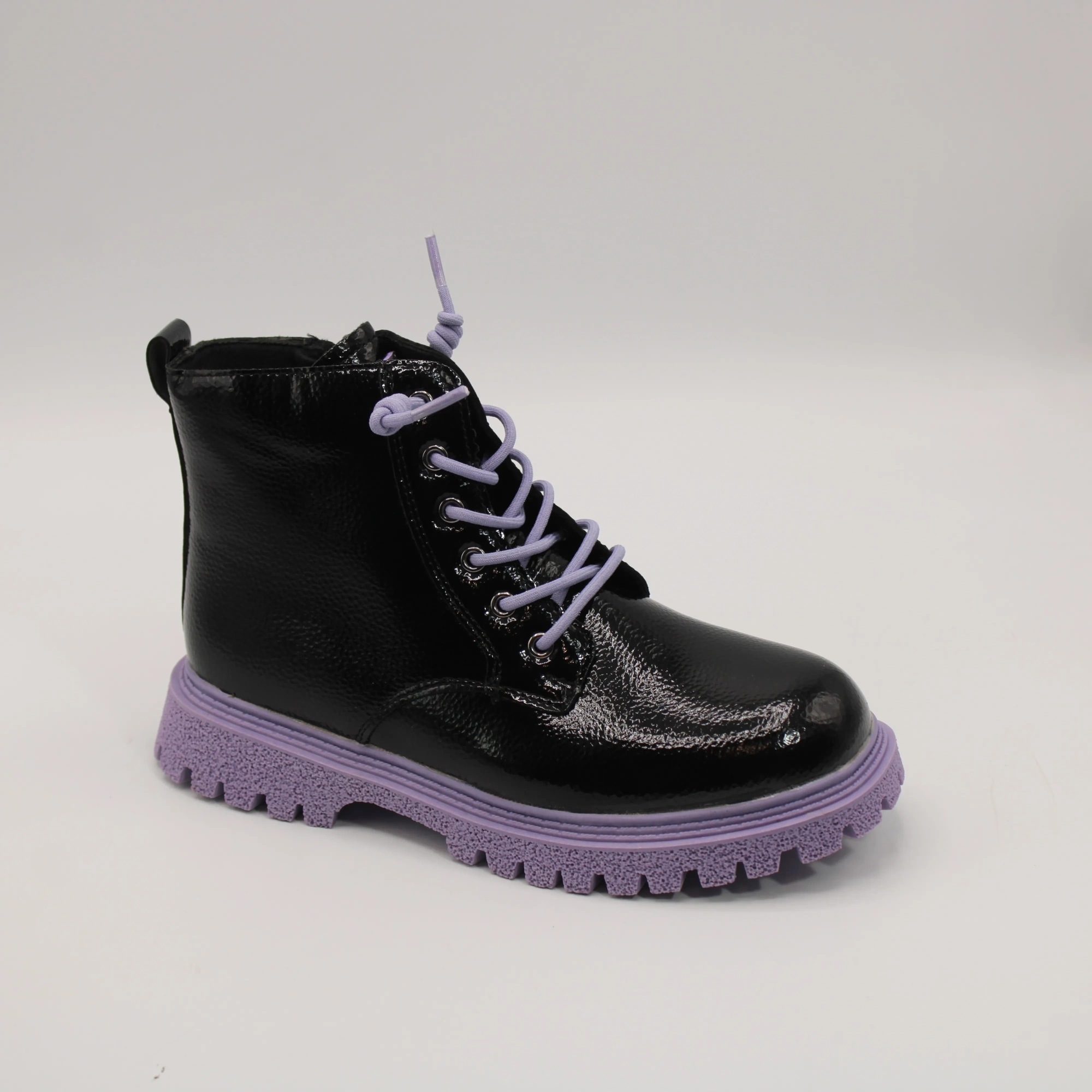 Детские ботинки черного цвета BESSKY BS06-1695