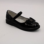 Детские туфли черного цвета ИРИНА BS06-1149
