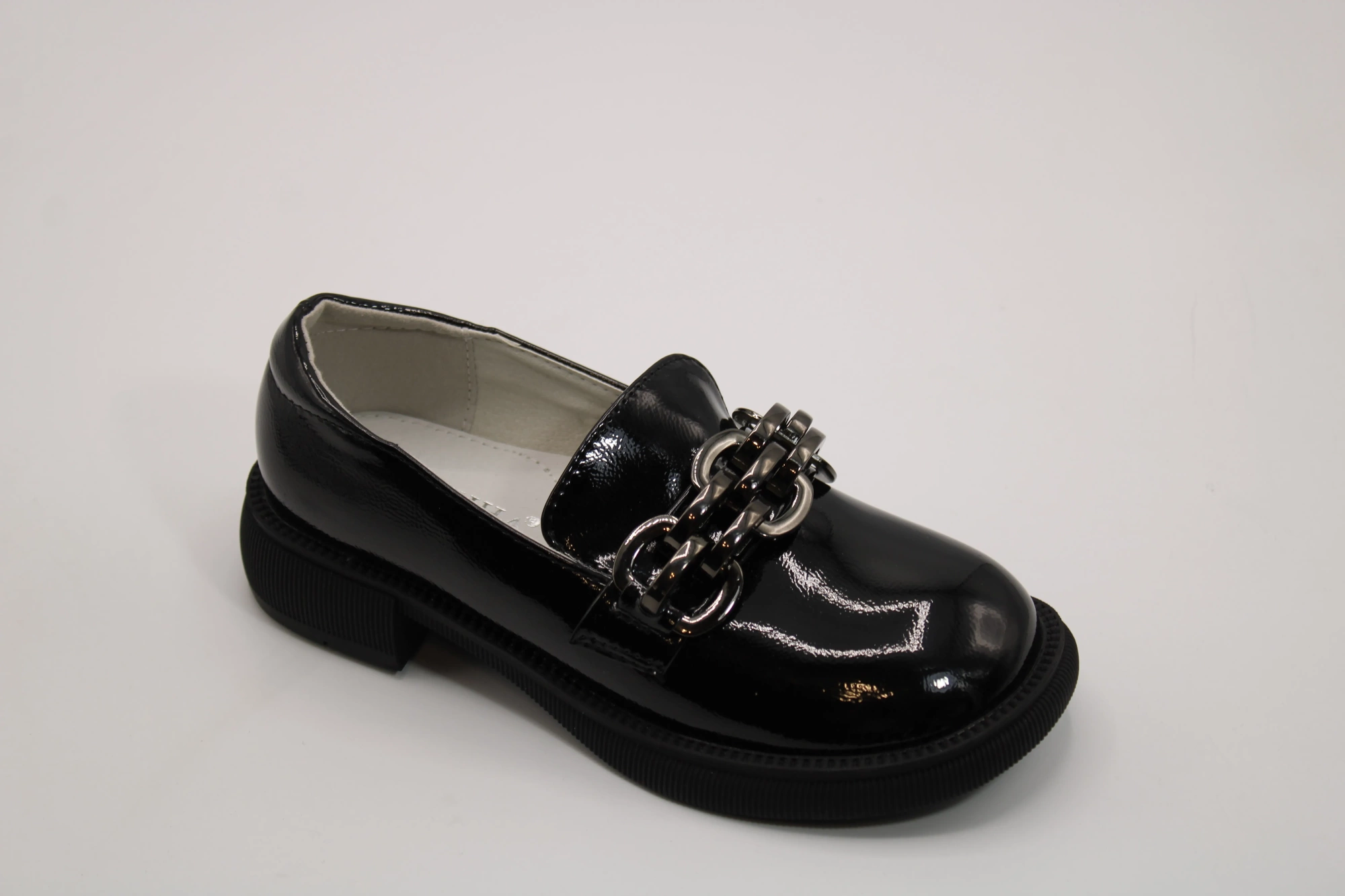 Детские туфли черного цвета ИРИНА BS06-1254