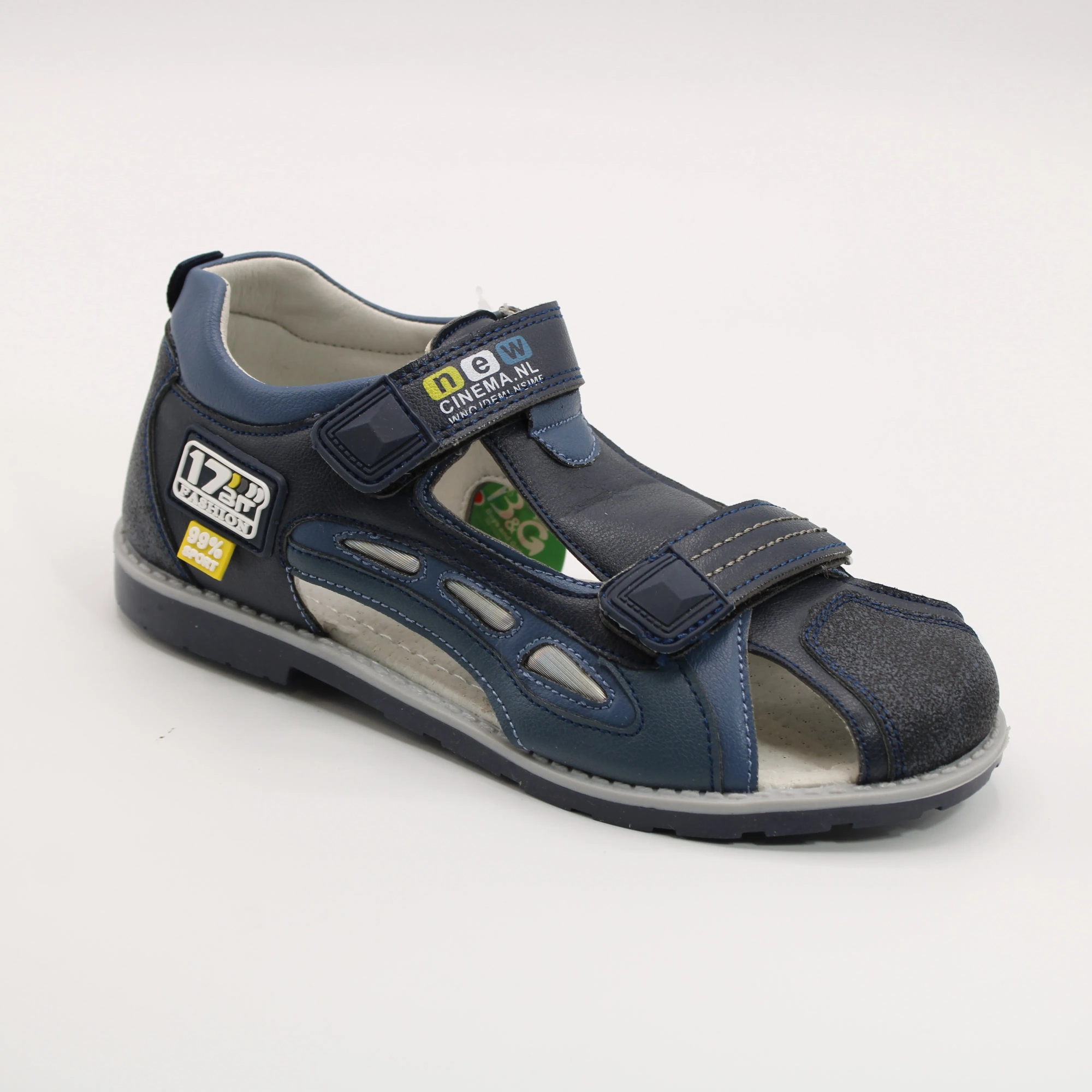 Детские босоножки синего цвета BOYS AND GIRLS BS05-613