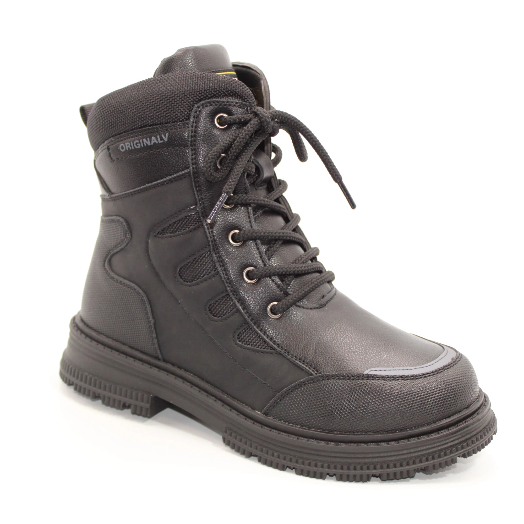 Детские ботинки черного цвета М+Д BS05-433