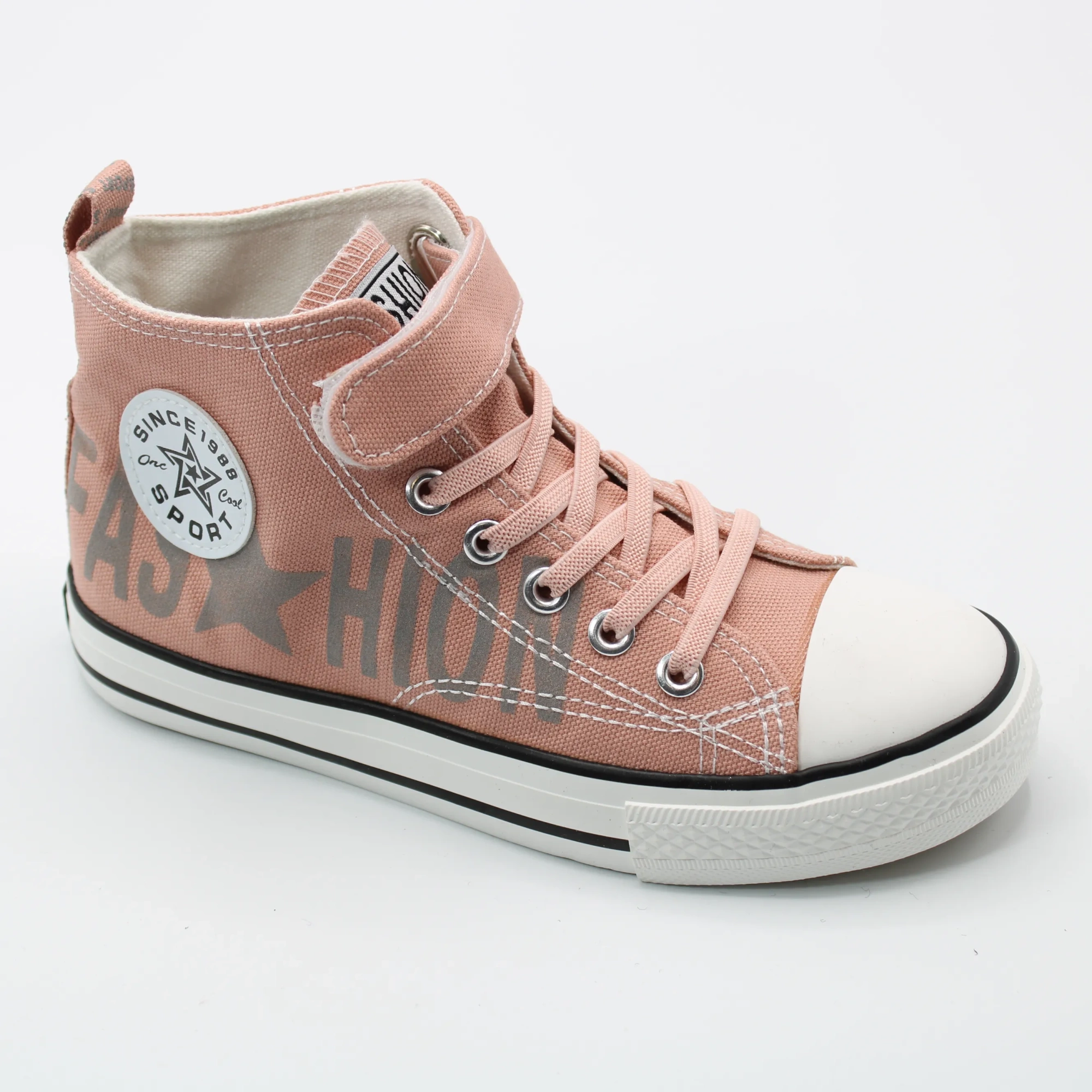 Детские летние кеды розового цвета BBX BS03-2362