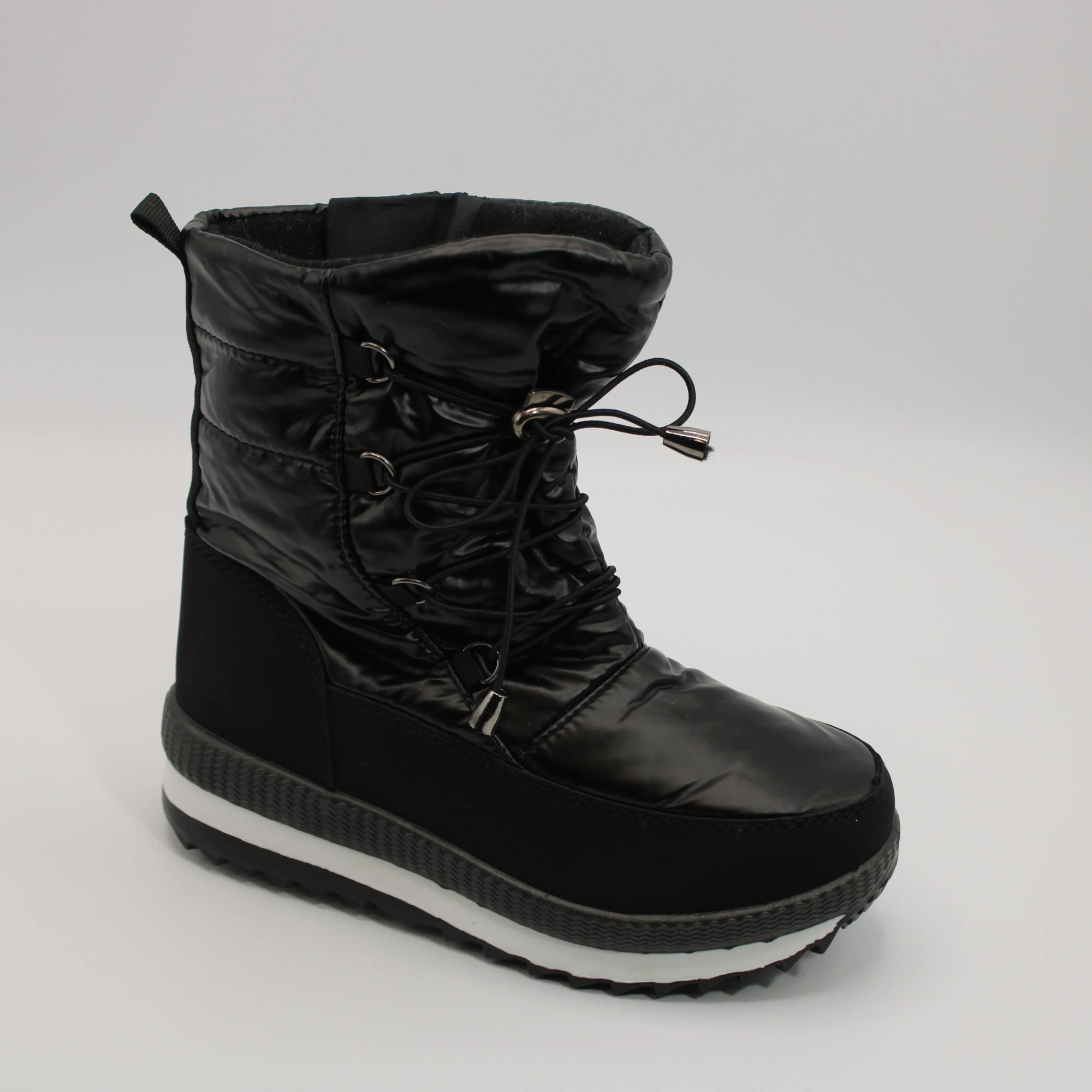 Детские дутики черного цвета SAIJUN BS06-973