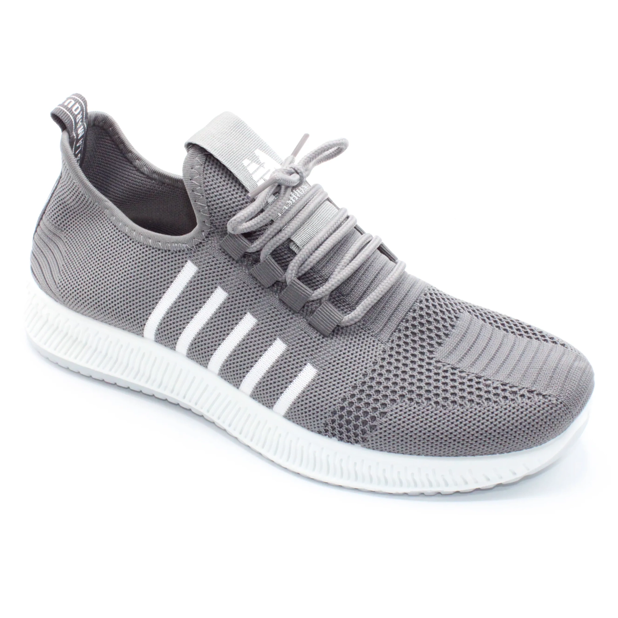 Мужские весенние кроссовки серого цвета SHAMILU BS01-1006