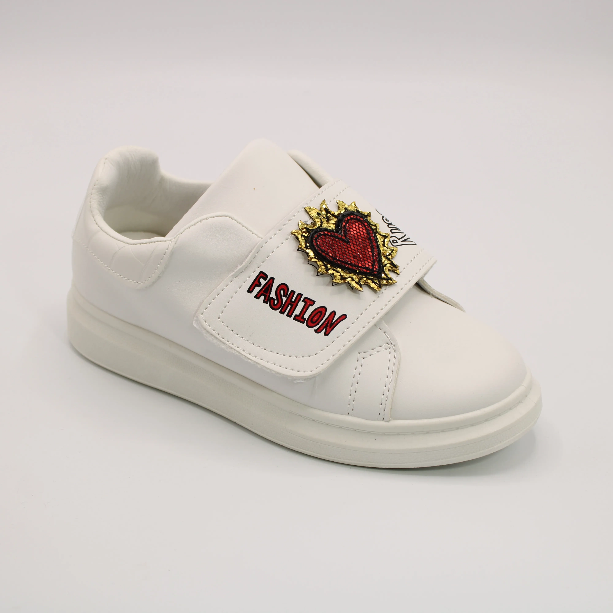 Детские кроссовки белого цвета белого цвета CAMIDY BS03-2920