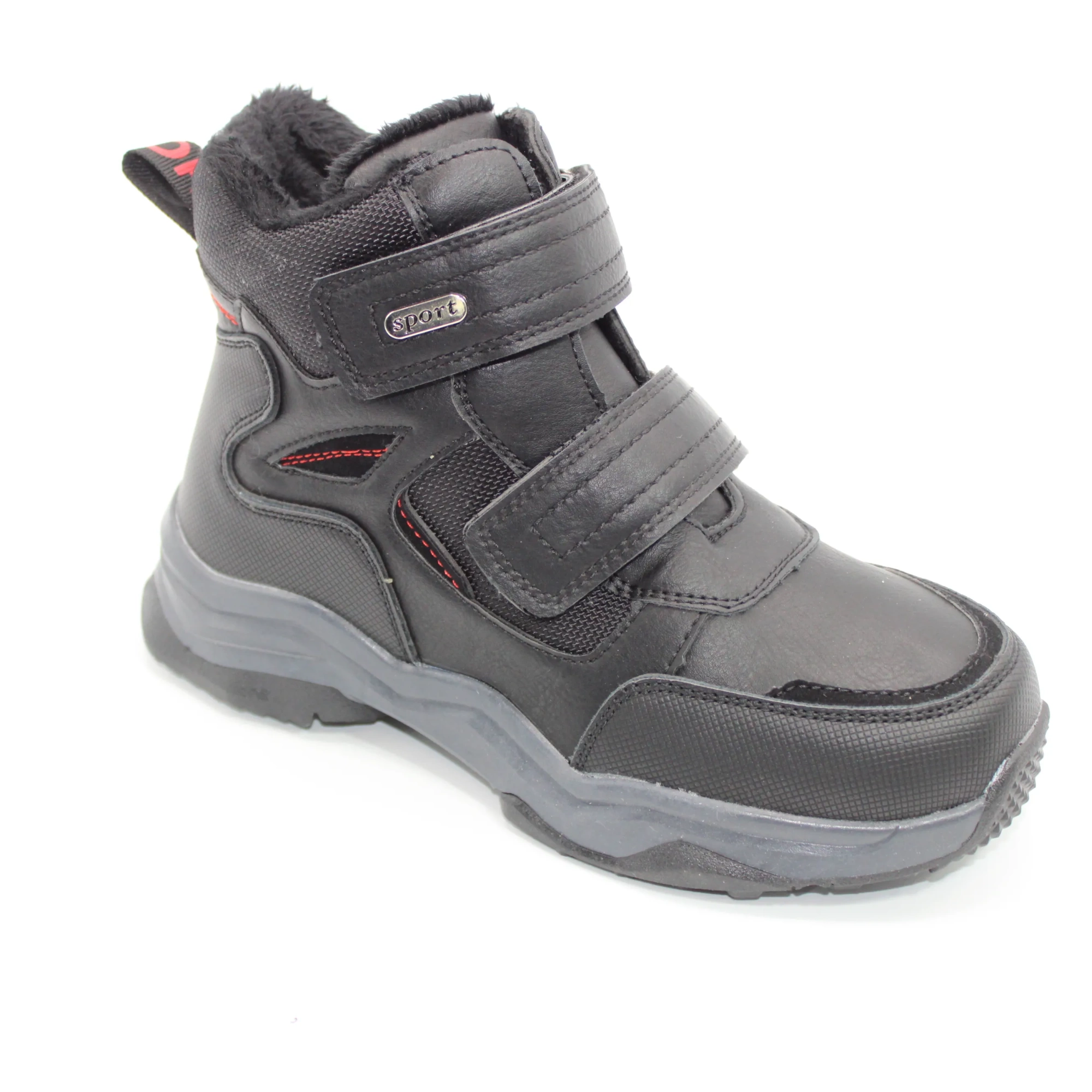 Детские ботинки черного цвета М+Д BS06-901