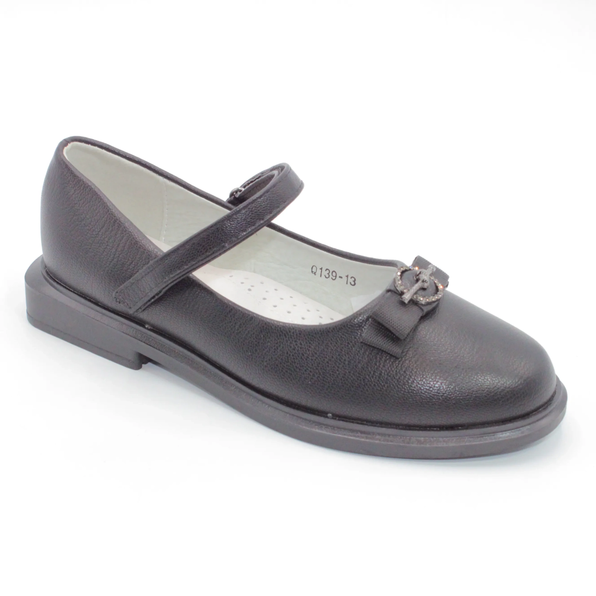 Детские туфли черного цвета ИРИНА BS05-309