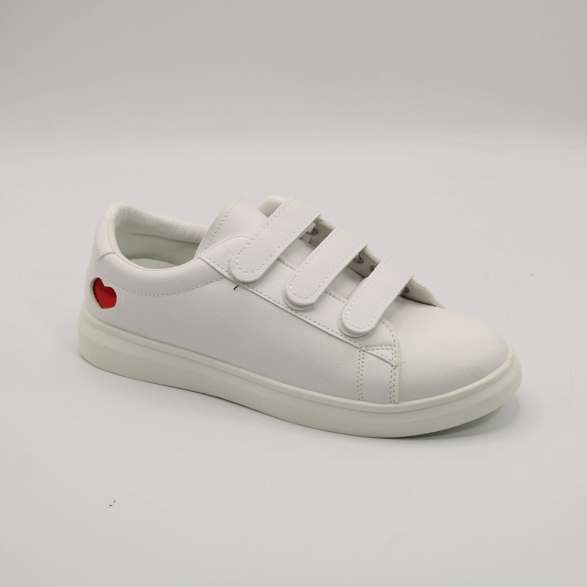 Женские кеды белого цвета белого цвета POROCO BS01-1472