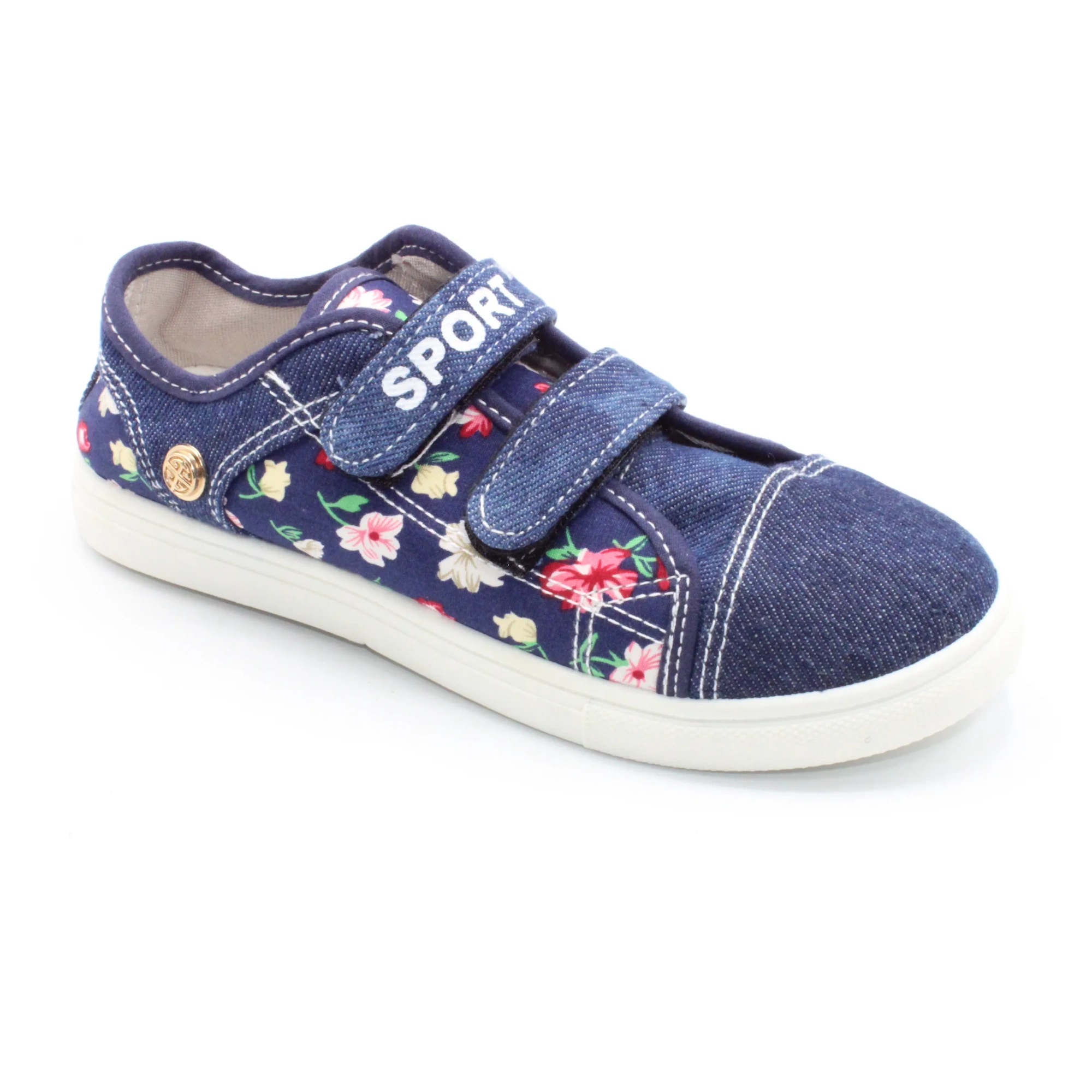 Детские весенние кеды голубого цвета SHAMILU BS06-621