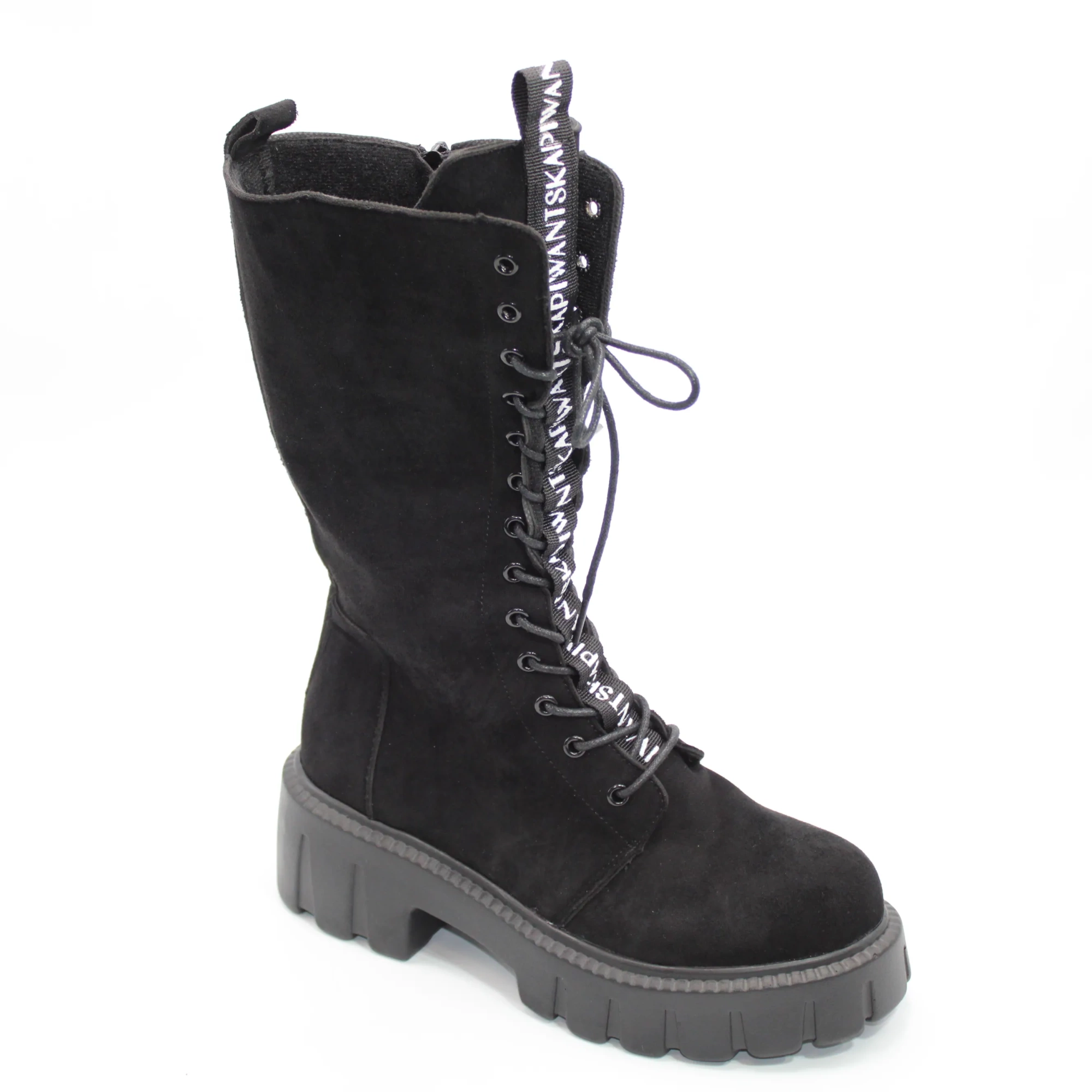 Женские сапоги черного цвета SANYIDIN BS02-1262