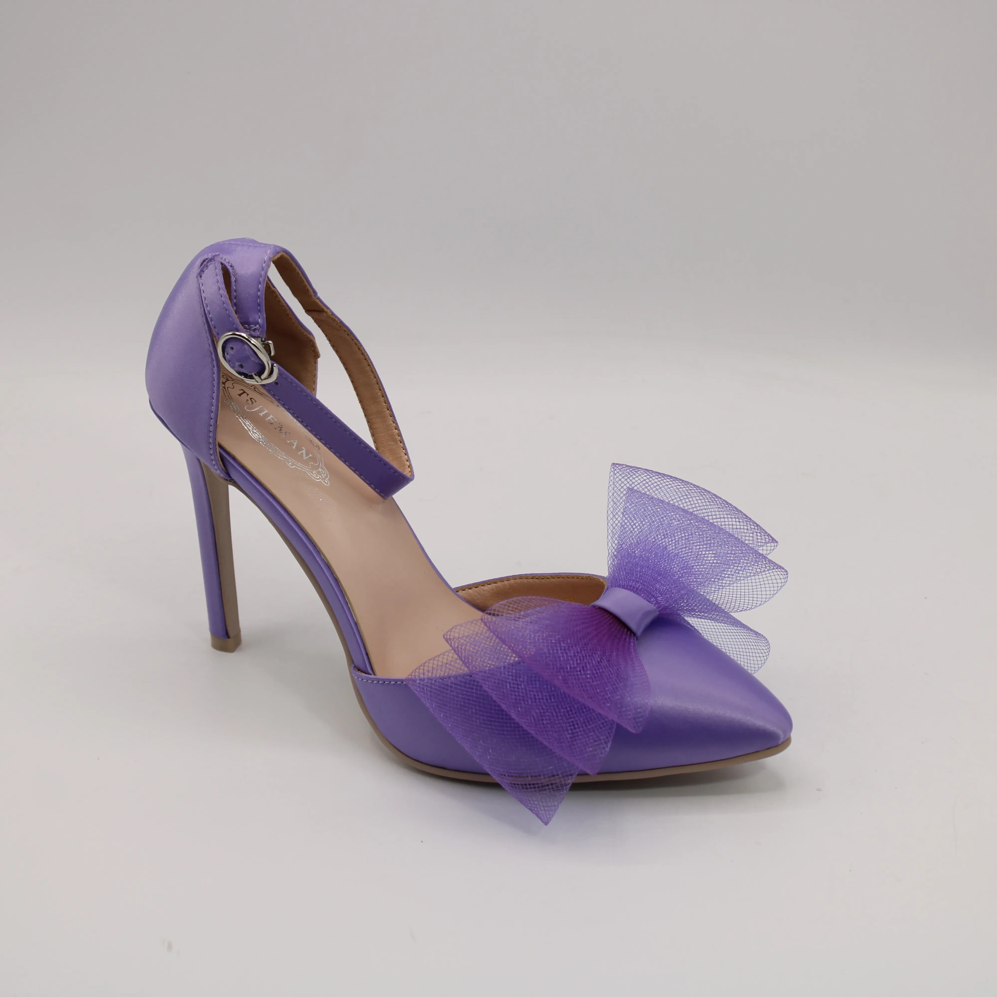 Женские туфли сиреневого цвета TSJIEMAN BS02-1691