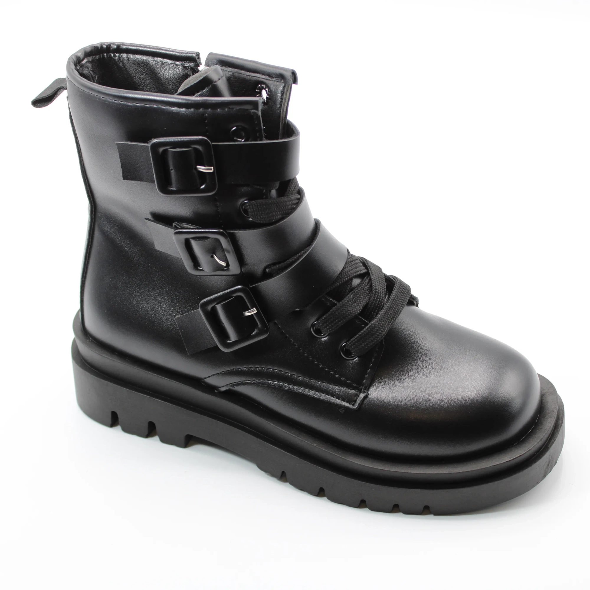 Женские зимние ботинки черного цвета ADMLIS BS02-897