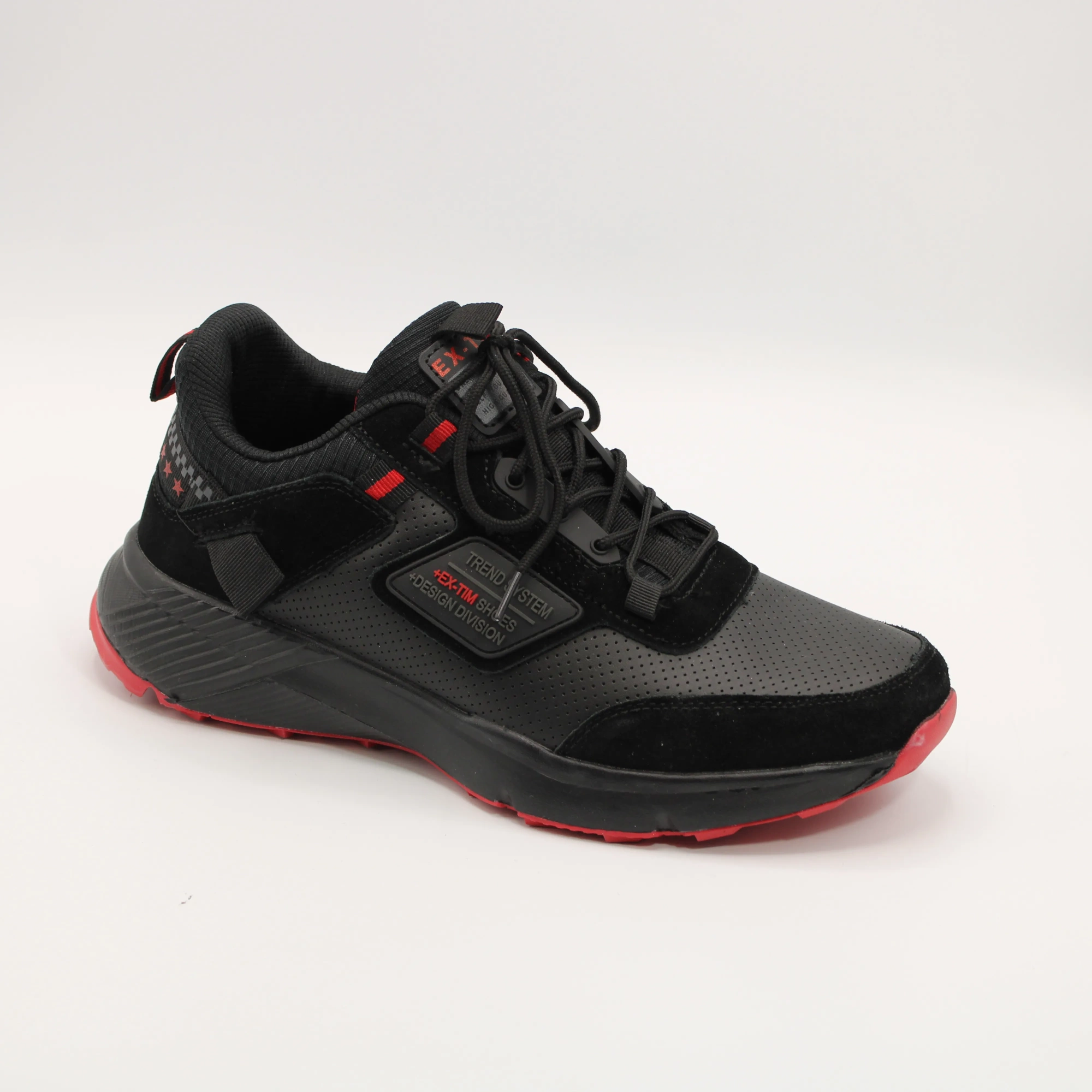 Мужские кроссовки черного цвета EX-TIM BS01-1436