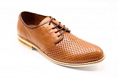 Мужские летние туфли коричневого цвета BS02-2342