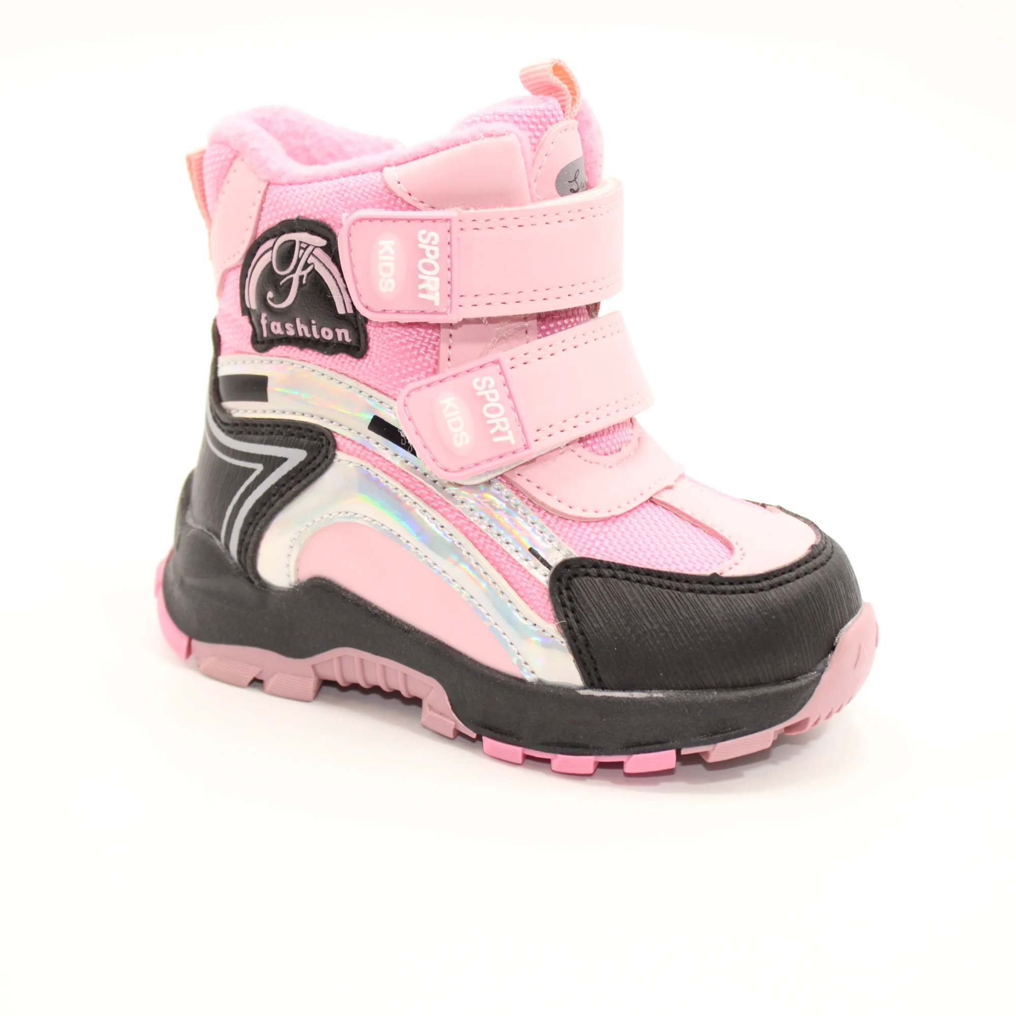 Детские ботинки розового цвета BOYS AND GIRLS BS03-2809