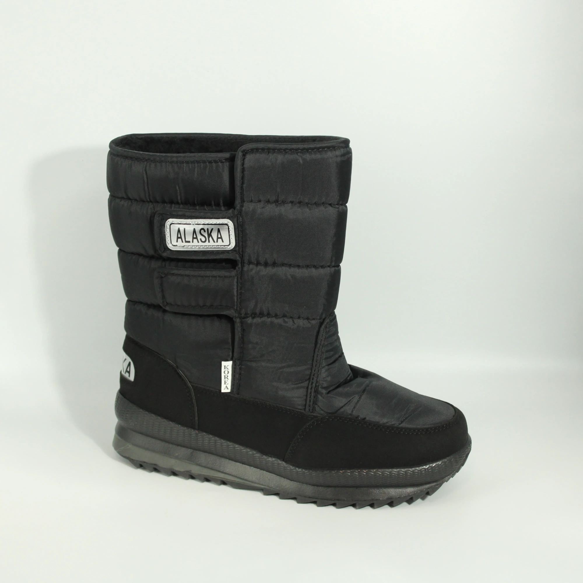 Мужские дутики черного цвета ALASKA BS01-1611