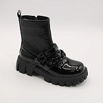 Детские ботинки черного цвета ИРИНА BS03-2861