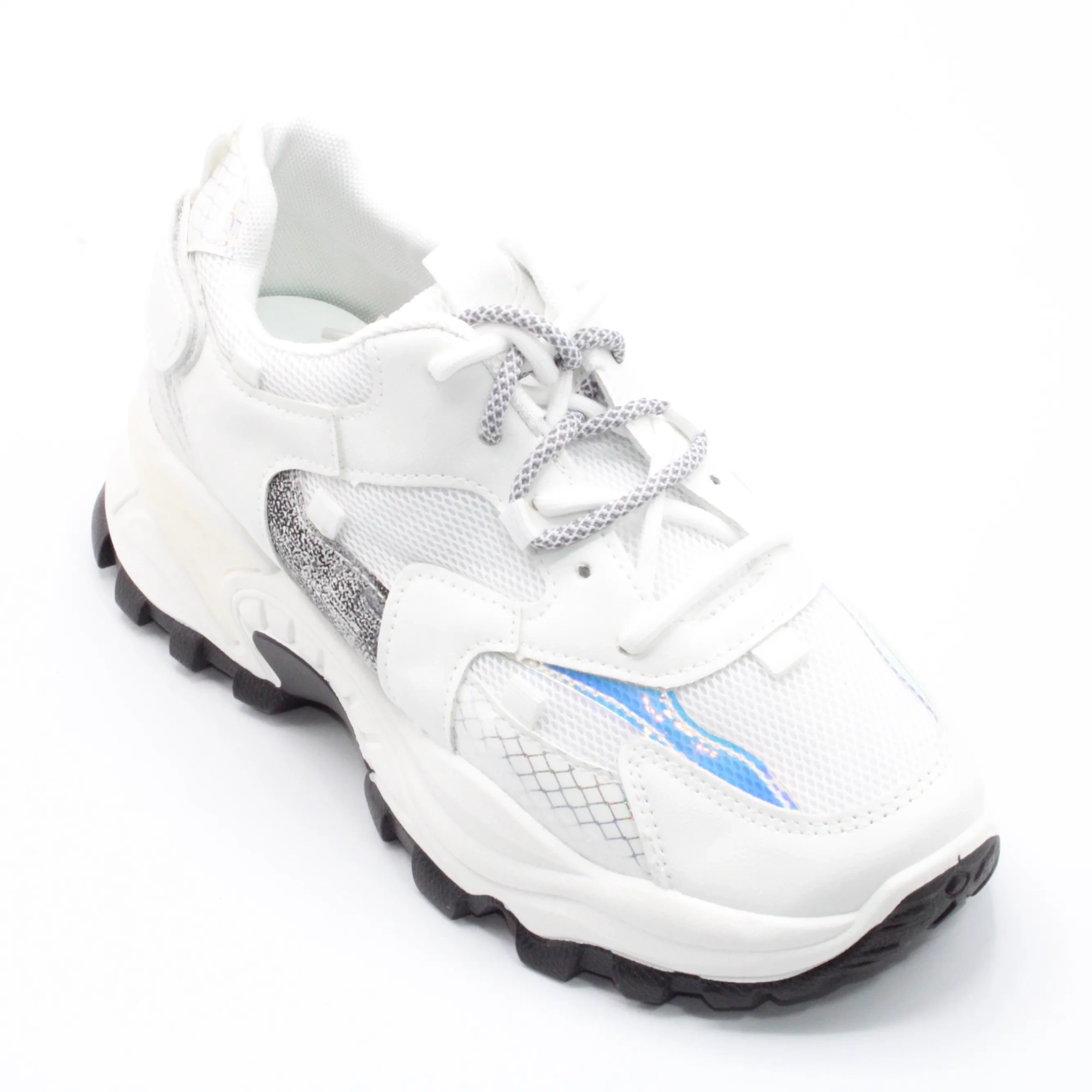 Женские весенние кроссовки белого цвета NIUNAILUN BS01-973