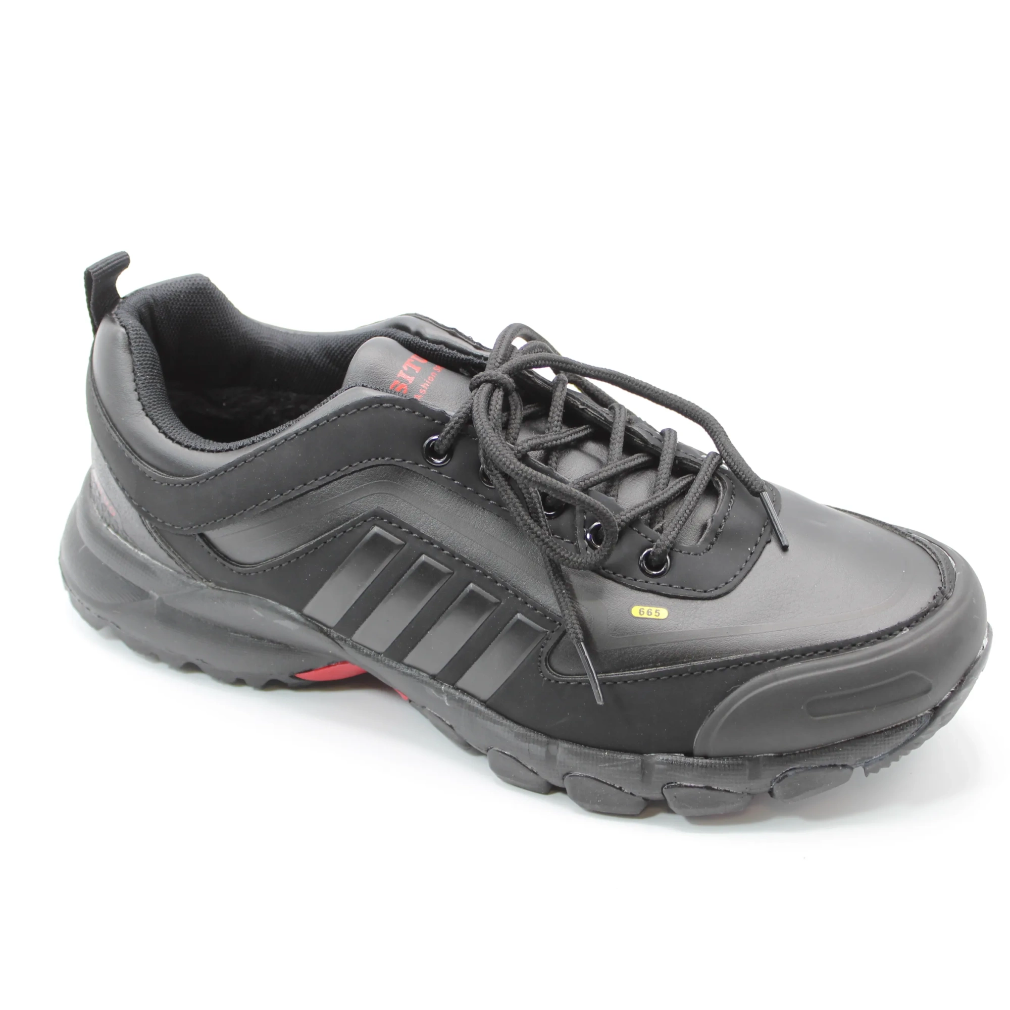 Мужские осенние кроссовки черного цвета SITUO BS02-912