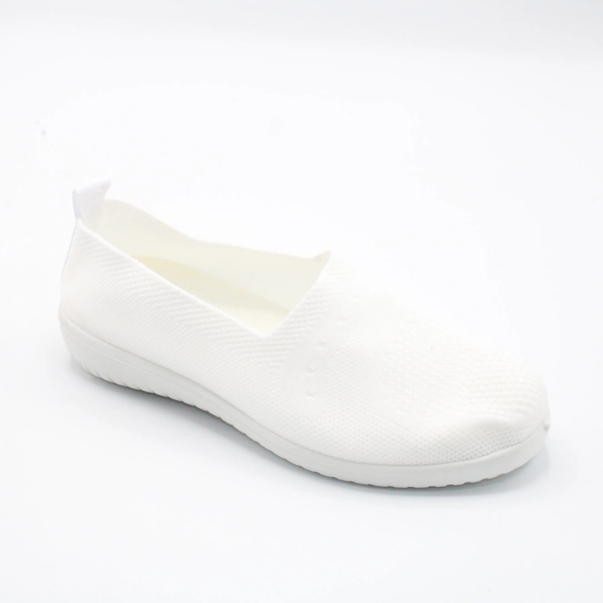 Женские летние слипоны белого цвета SHAMILU BS01-989