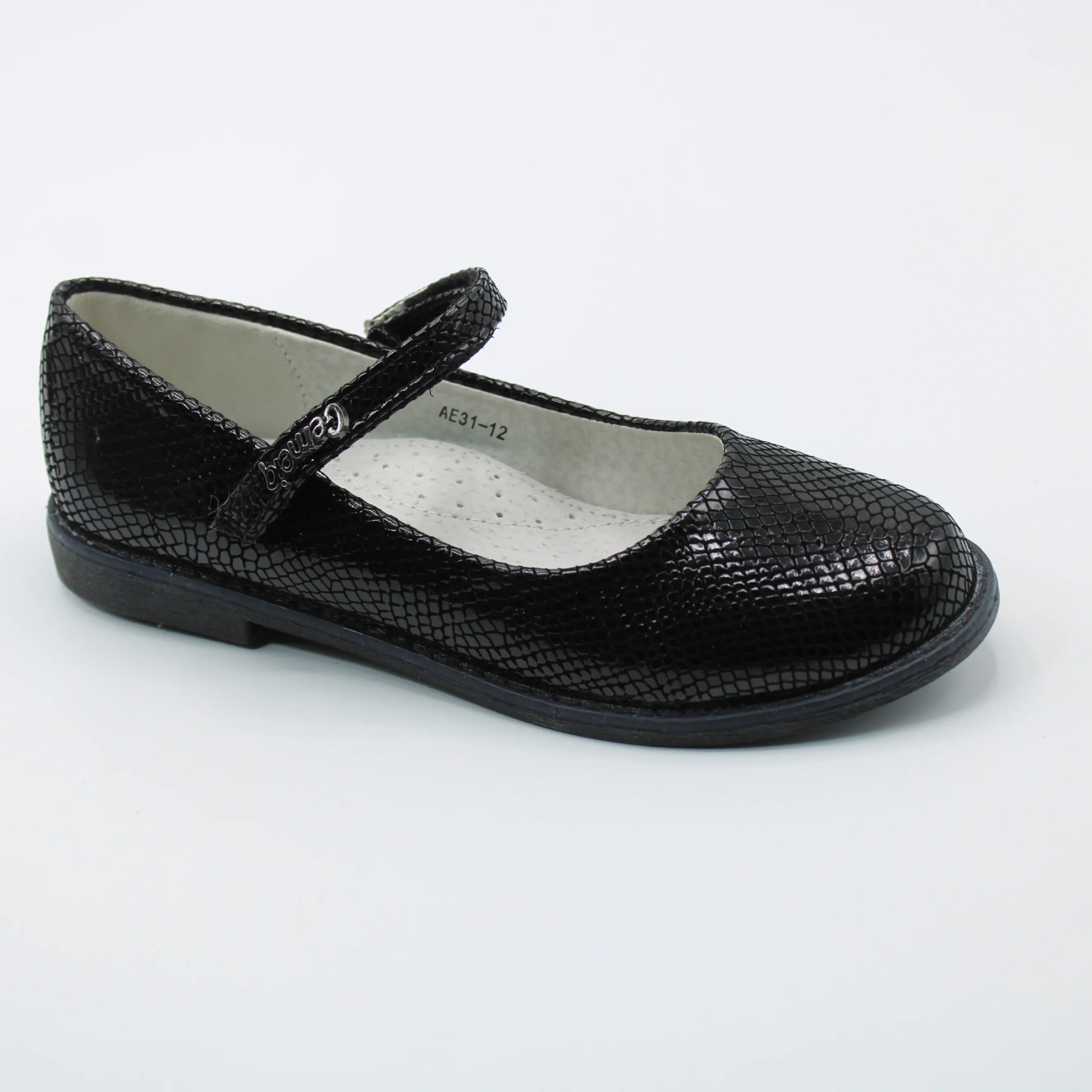 Детские летние туфли черного цвета ИРИНА BS06-246