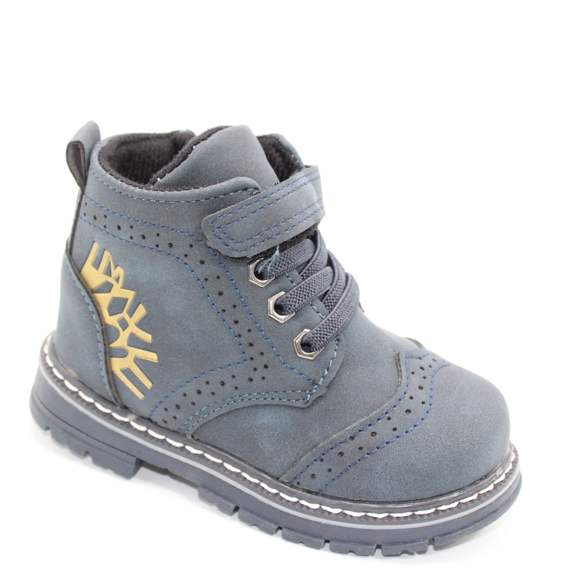 Детские ботинки синего цвета LUCKY SISTER BS03-2796