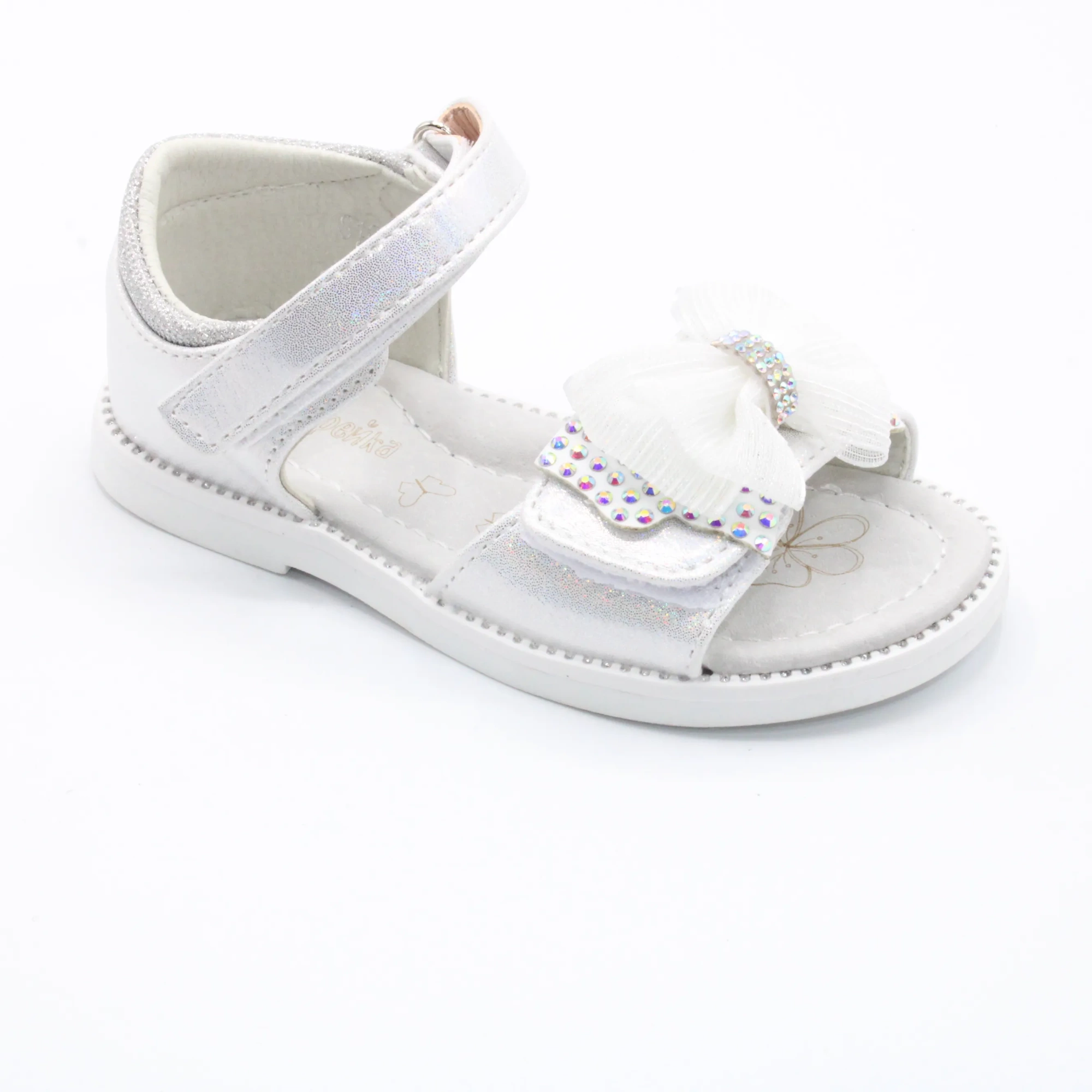 Детские летние босоножки белого цвета КАНАРЕЙКА BS05-213