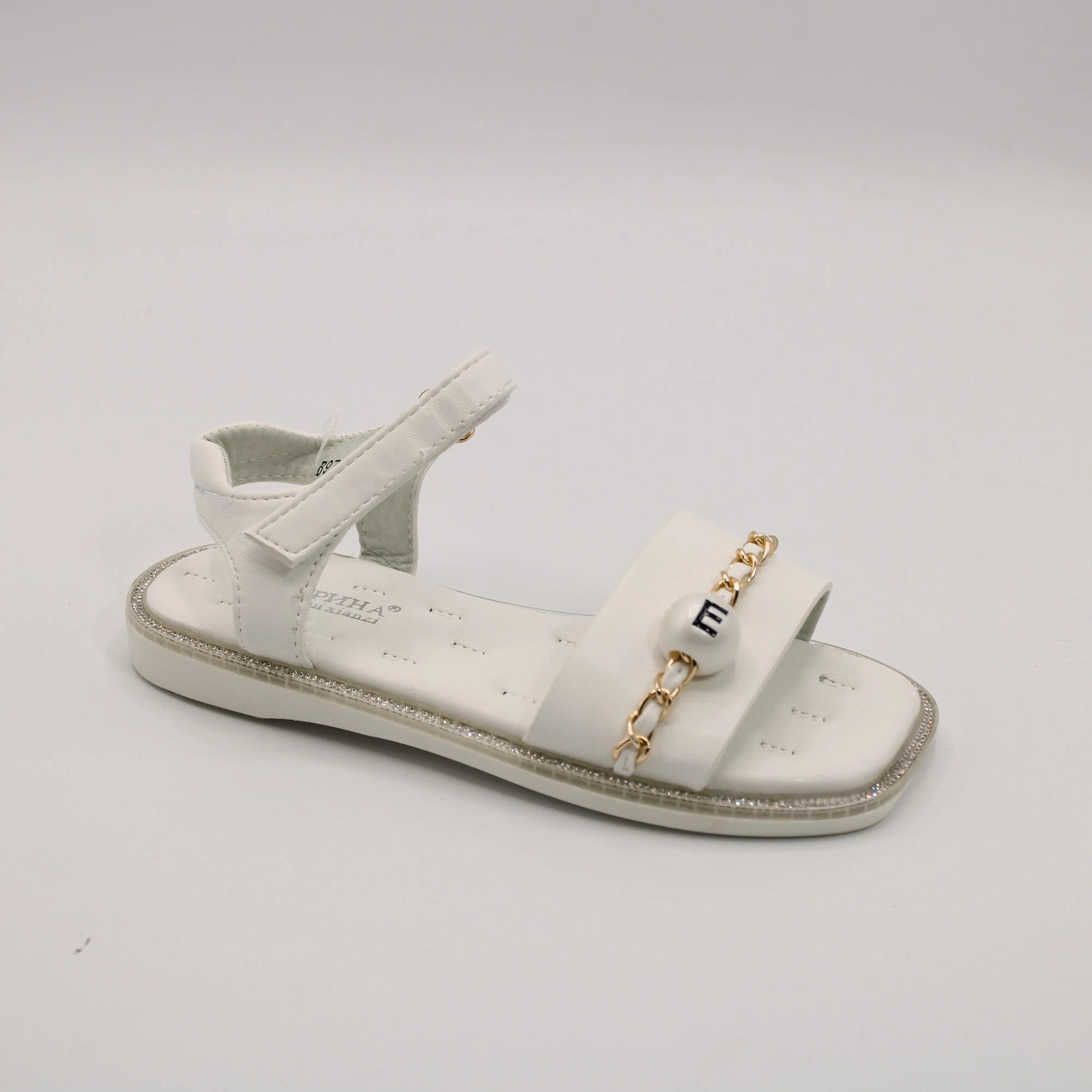 Детские босоножки белого цвета белого цвета ИРИНА BS06-1469