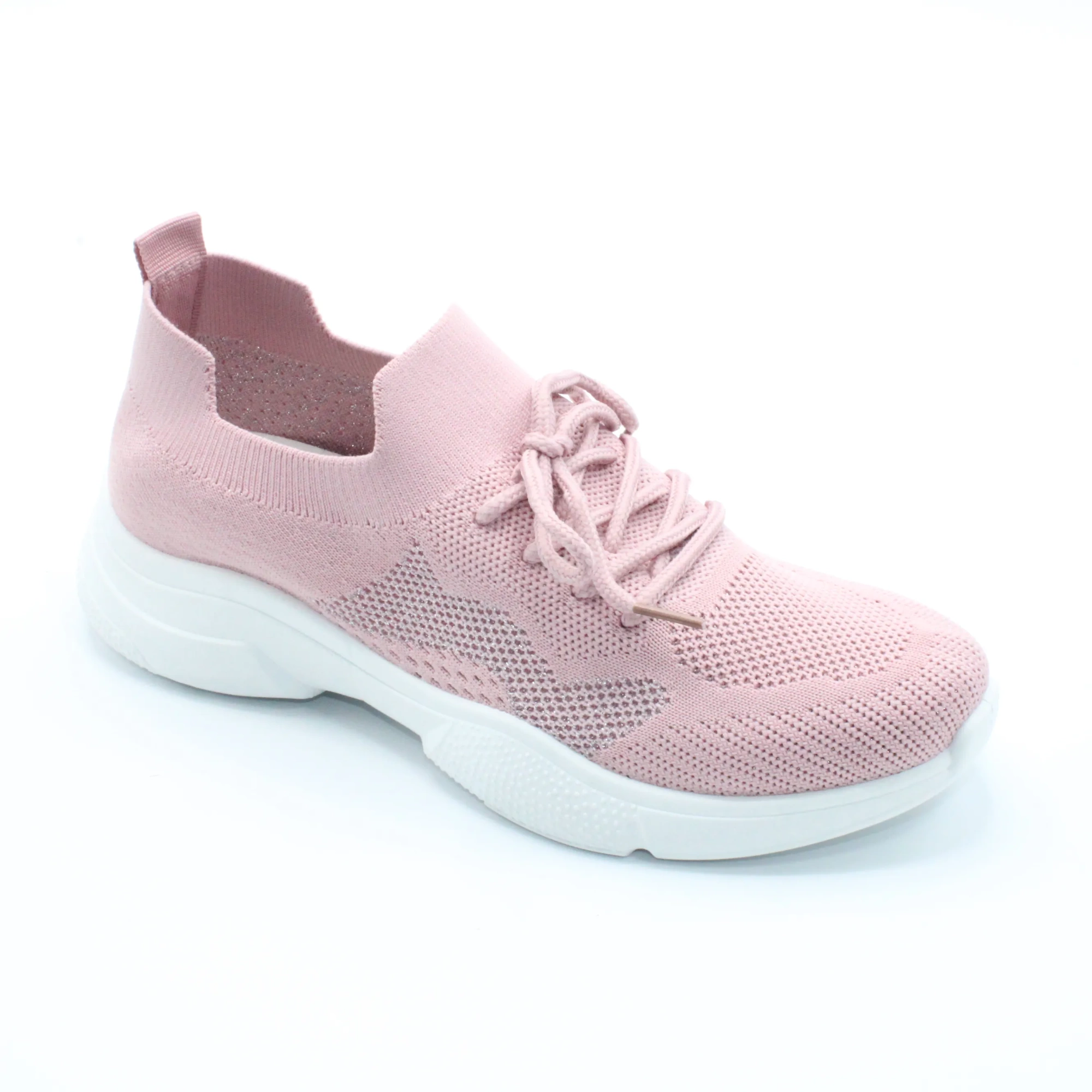 Женские летние слипоны розового цвета SHAMILU BS02-1112