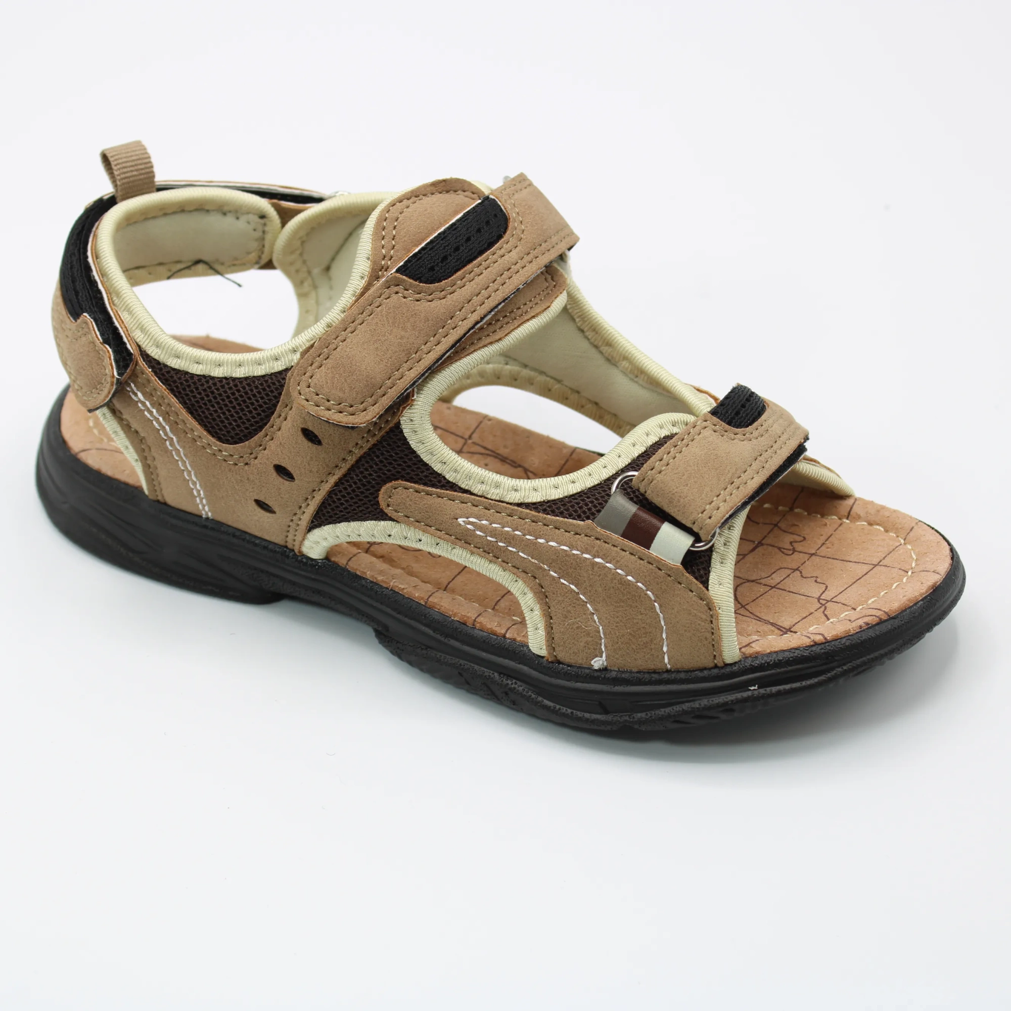 Детские летние сандалии коричневого цвета М+Д BS03-2210