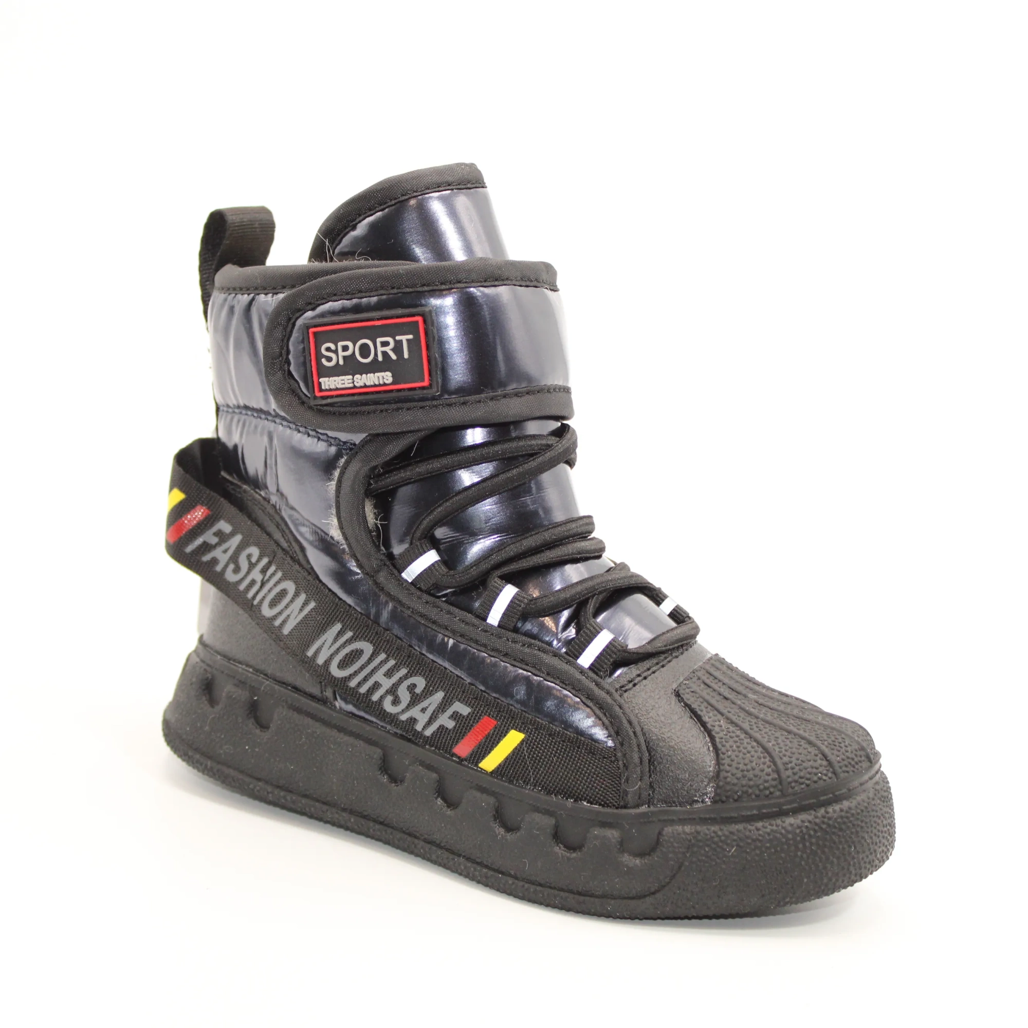 Детские дутики черного цвета TOMAX BS06-953