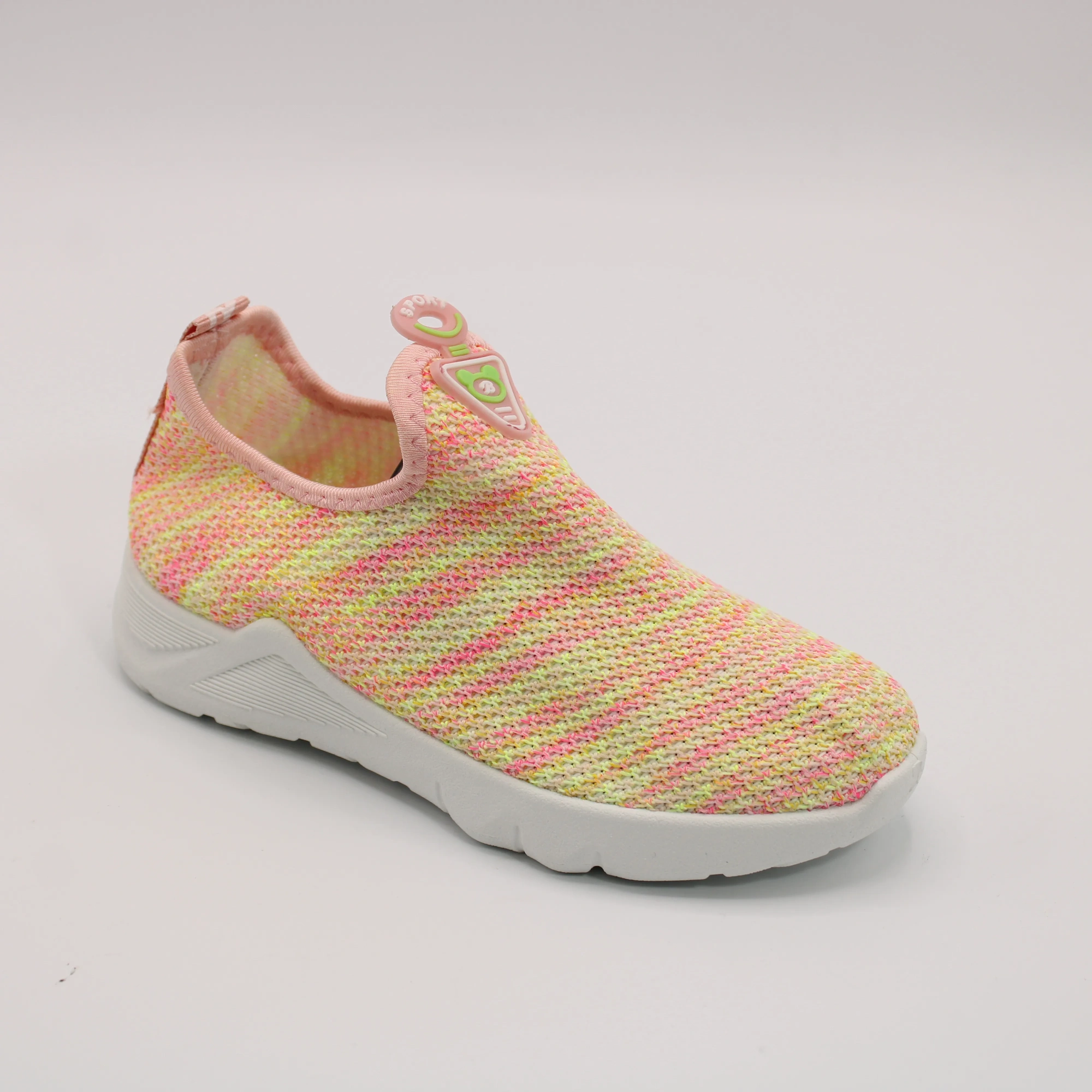 Детские слипоны розового цвета LYL BS06-1093