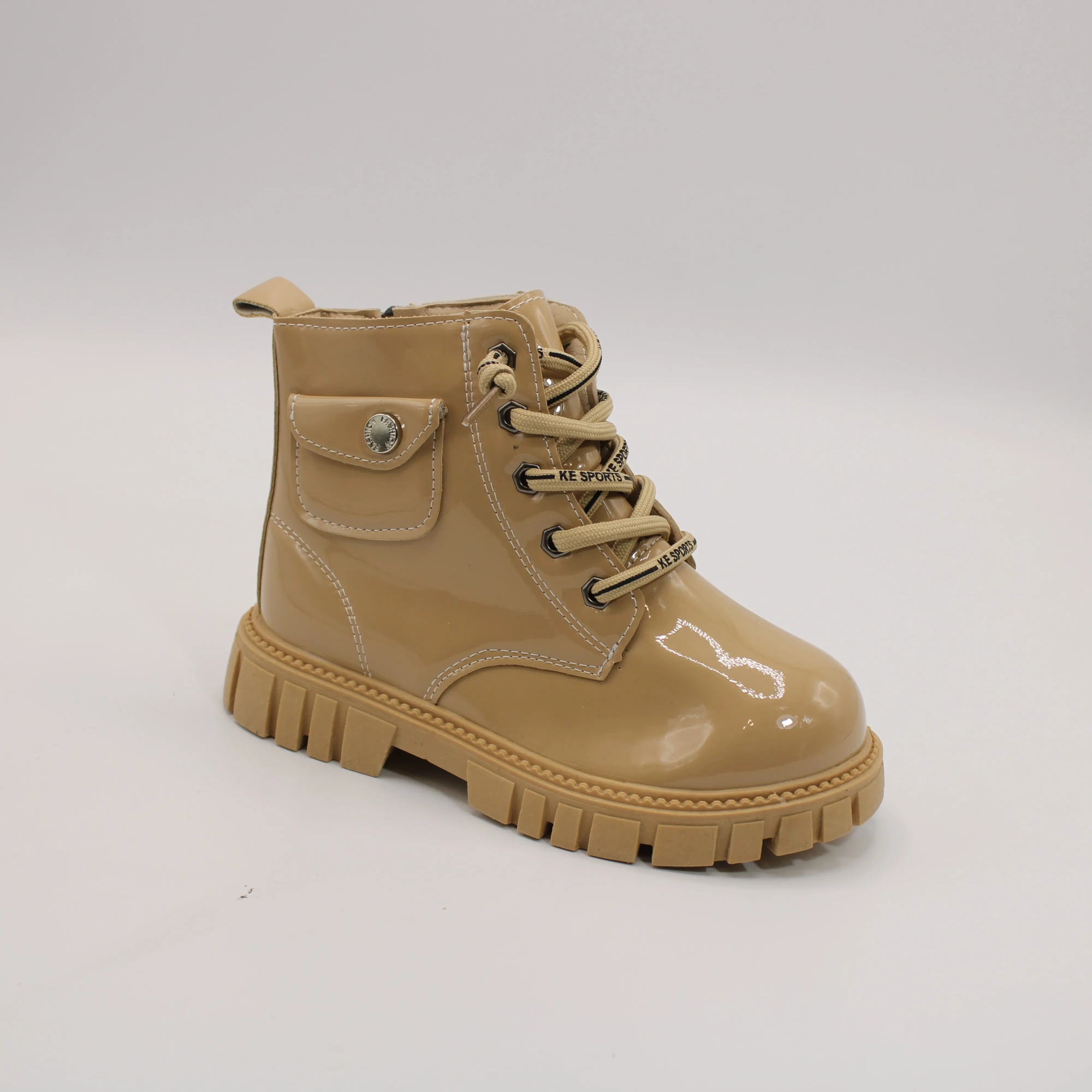 Детские ботинки бежевого цвета ШИК КОМПОТ BS06-1301