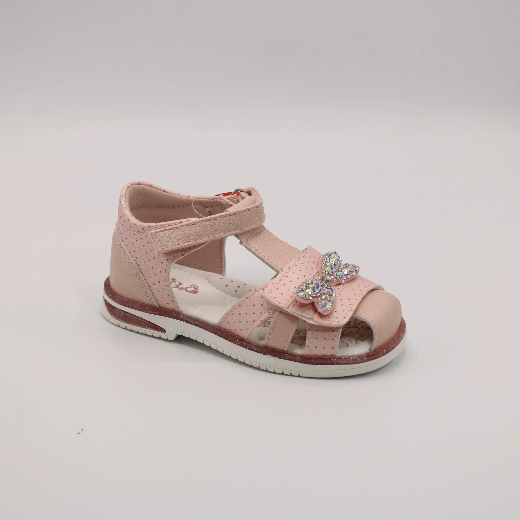 Детские босоножки розового цвета BOYS AND GIRLS BS06-1500