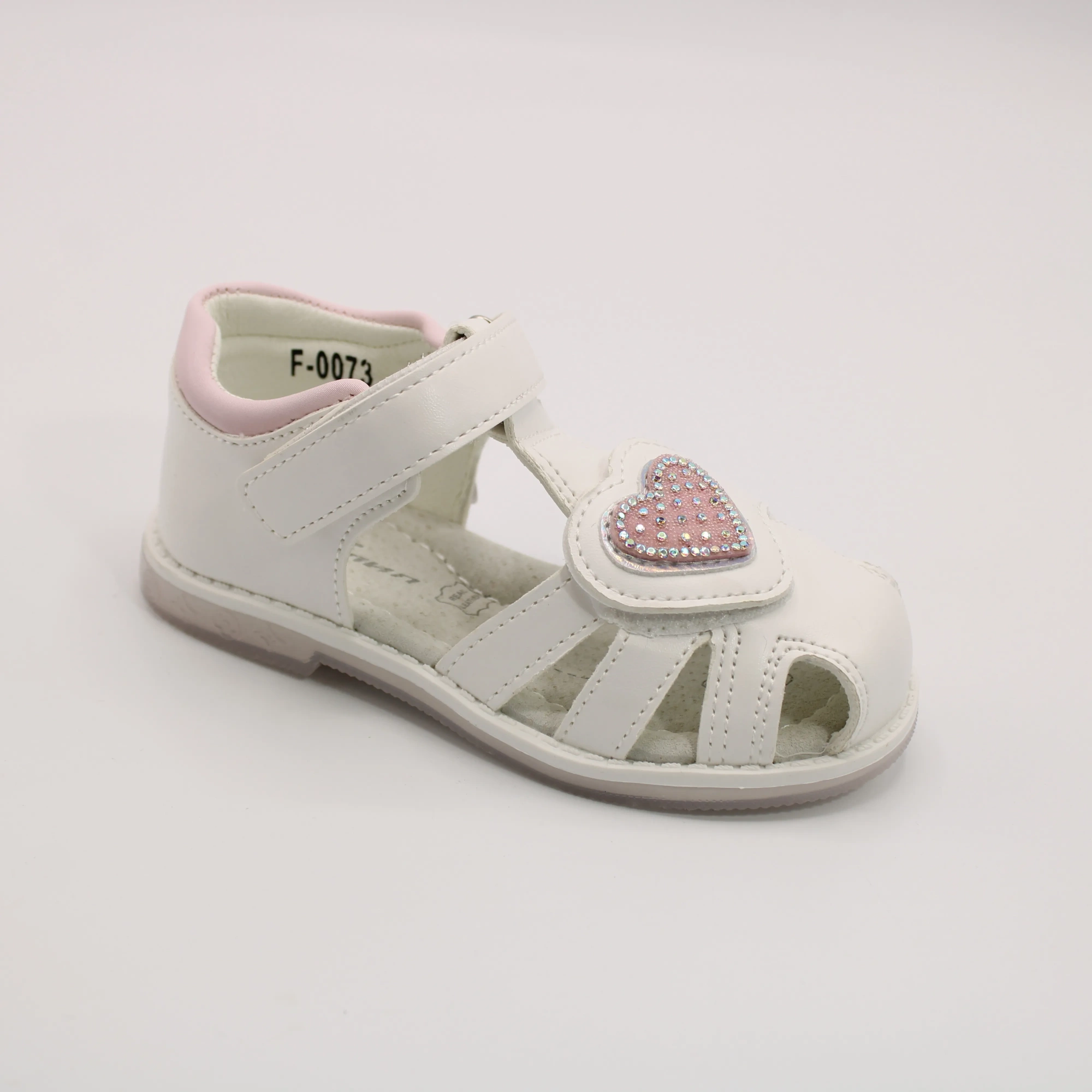 Детские босоножки белого цвета белого цвета ФЛИП BS03-2926