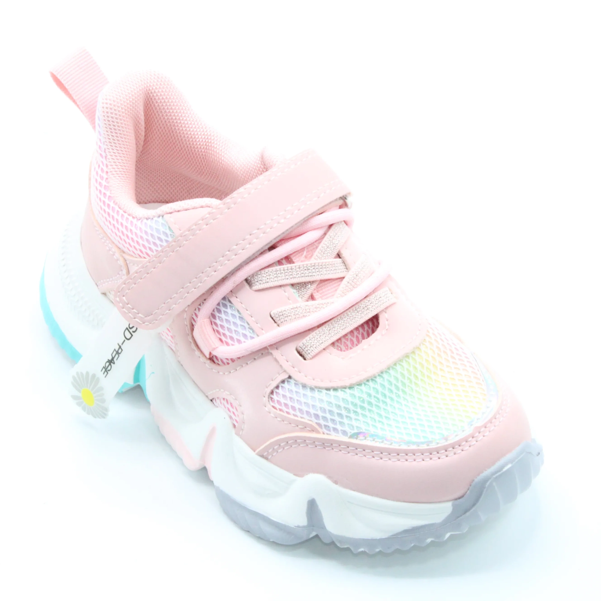 Детские весенние кроссовки розового цвета JONG.GOLF BS03-2557