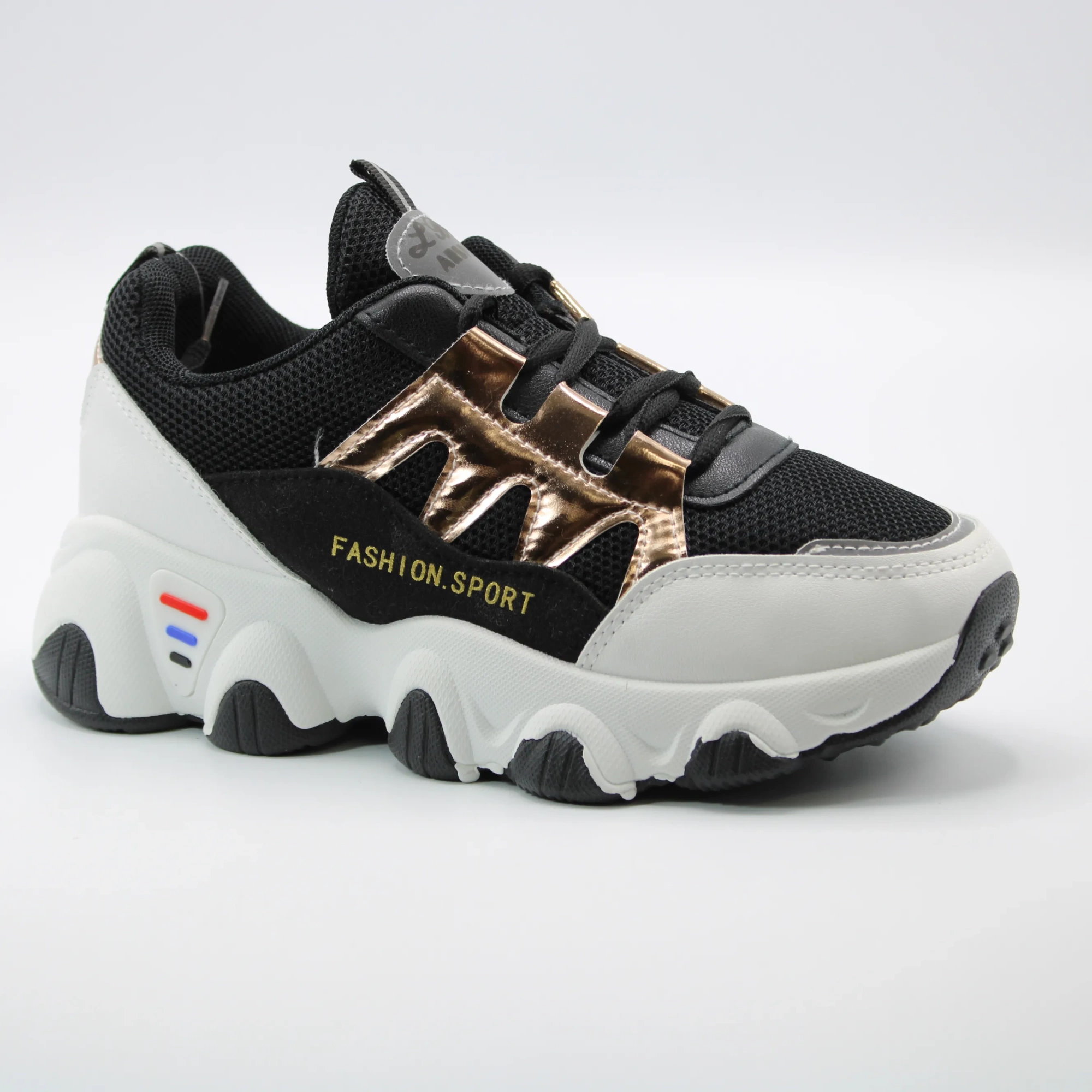 Женские летние кроссовки черного цвета FILA BS01-751