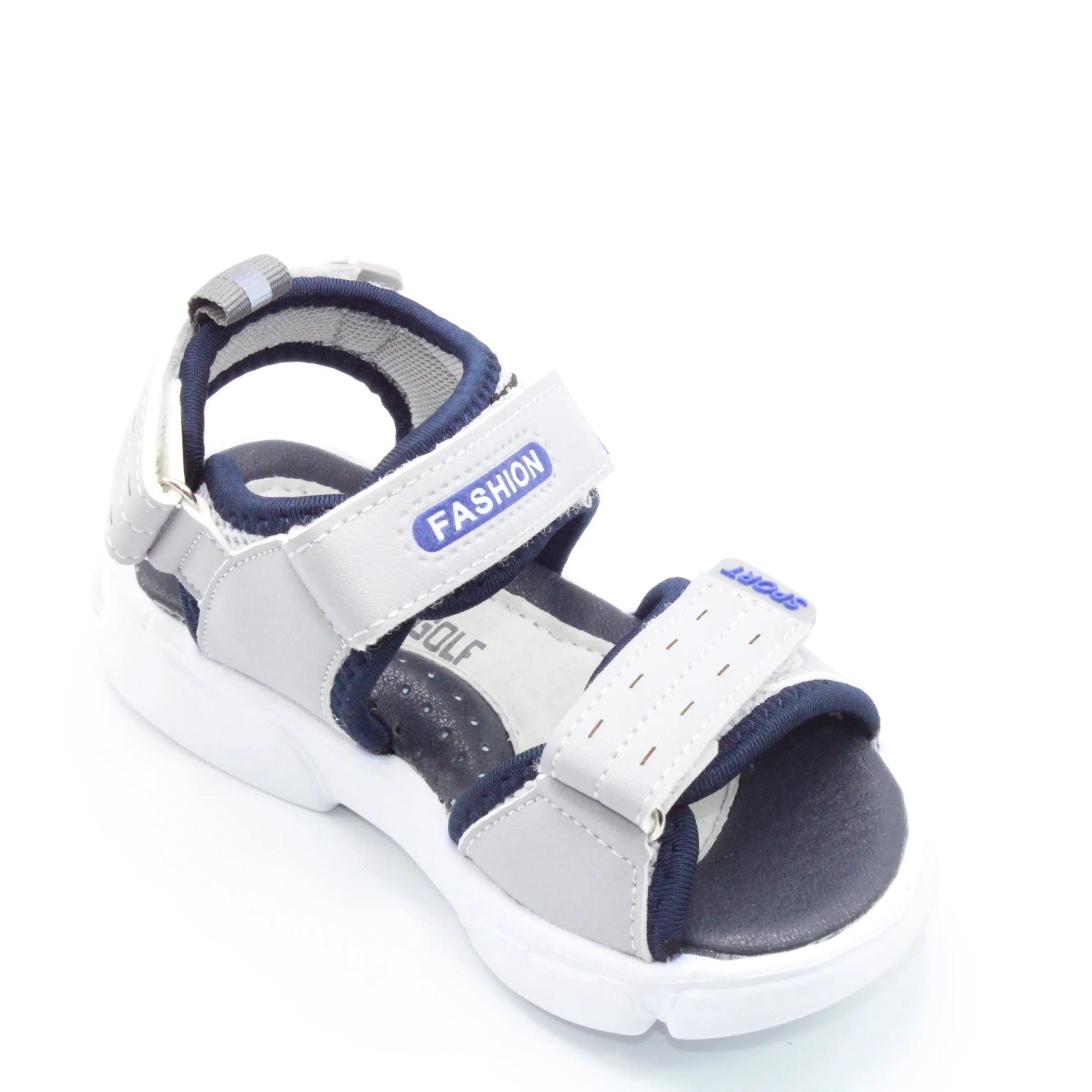 Детские летние босоножки серебряного цвета JONG.GOLF BS06-680