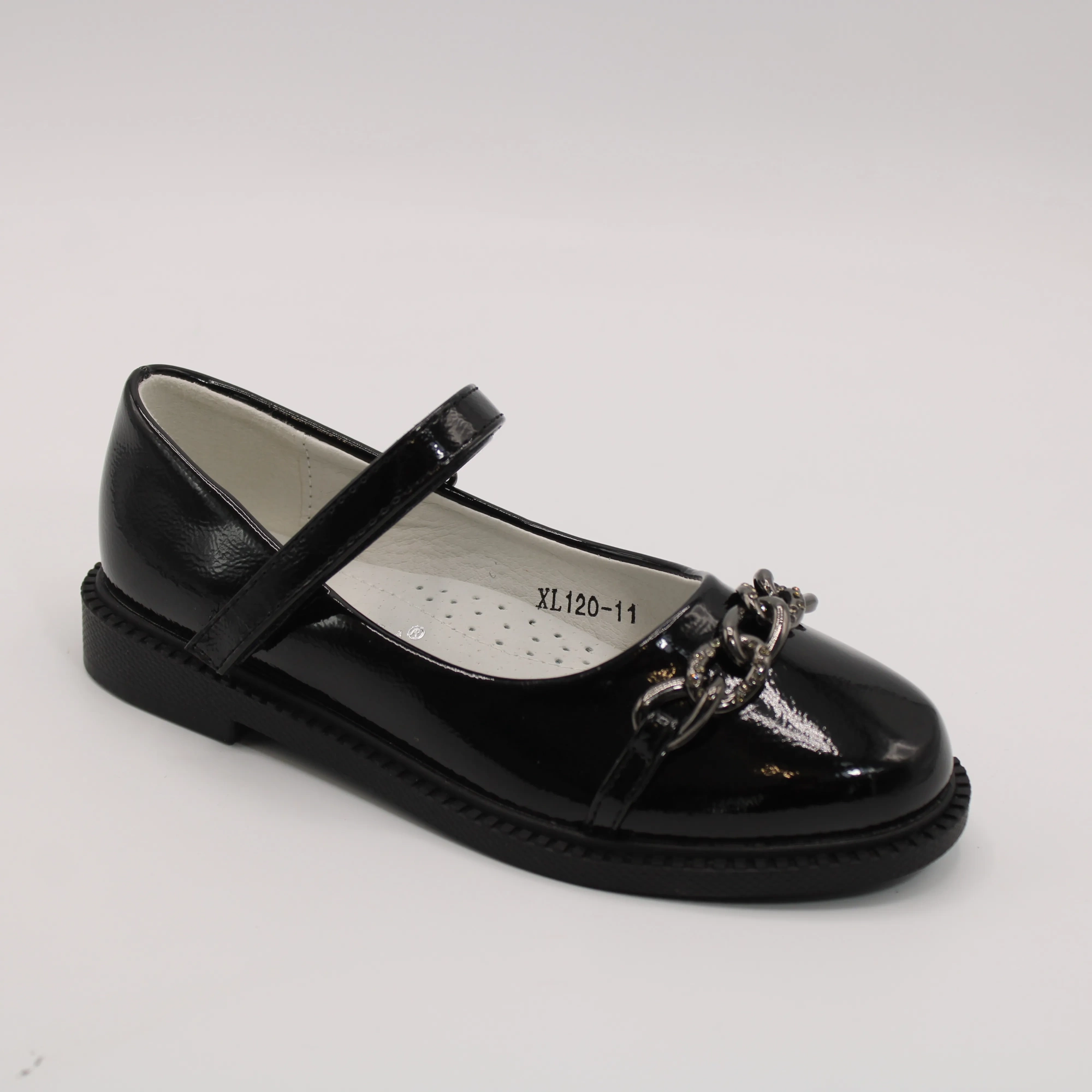 Детские туфли черного цвета ИРИНА BS05-661